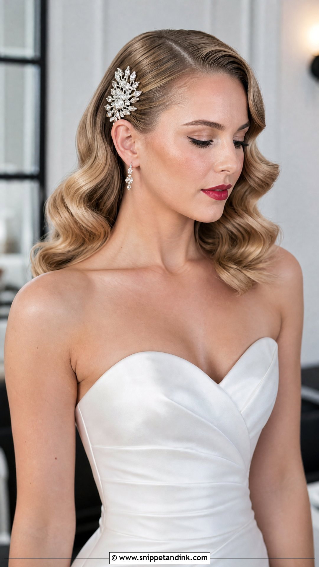 Hollywood Glam Waves - Snippet and Ink - 20 Hair Styles for Marriage