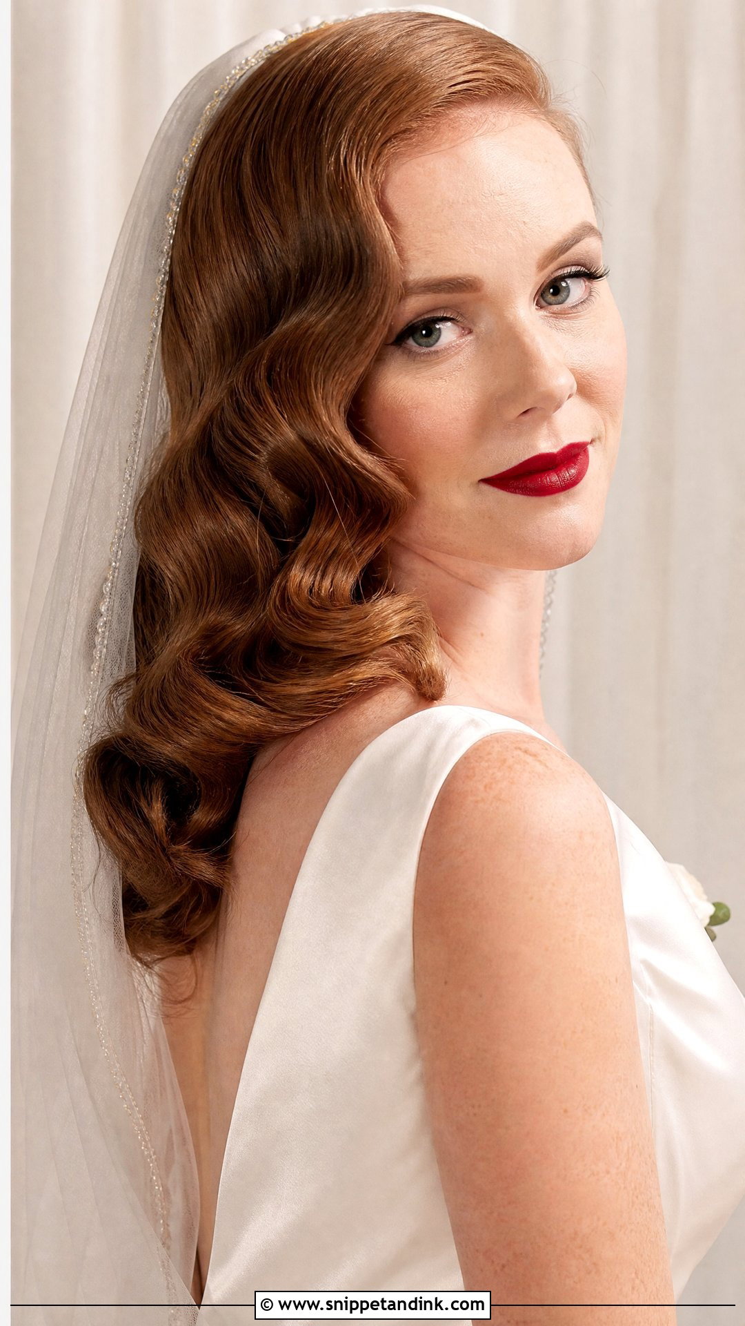 Hollywood Glamour Waves - Snippet and Ink - 20 Classic Bride Hairstyles