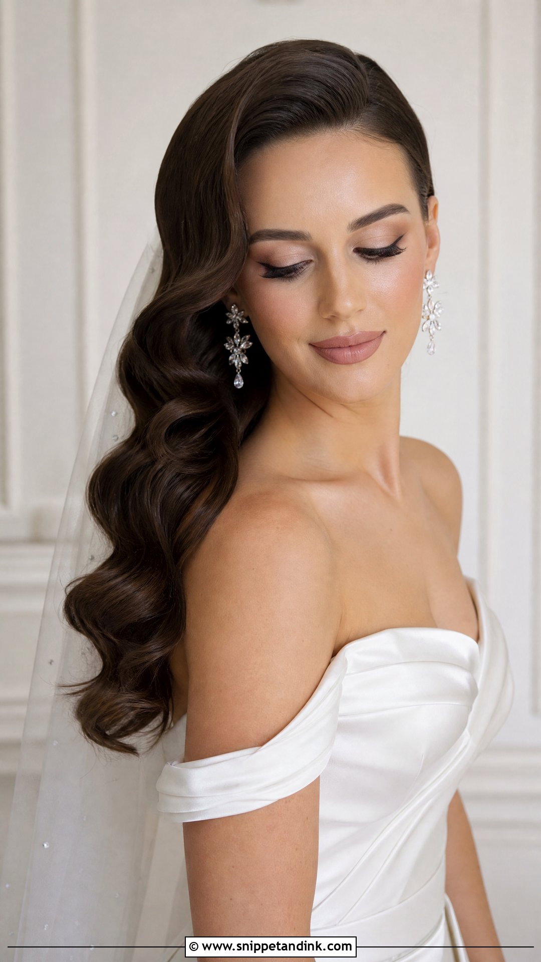 Hollywood Soft Waves - Snippet and Ink - 20 Soft Waves Bridal Hair