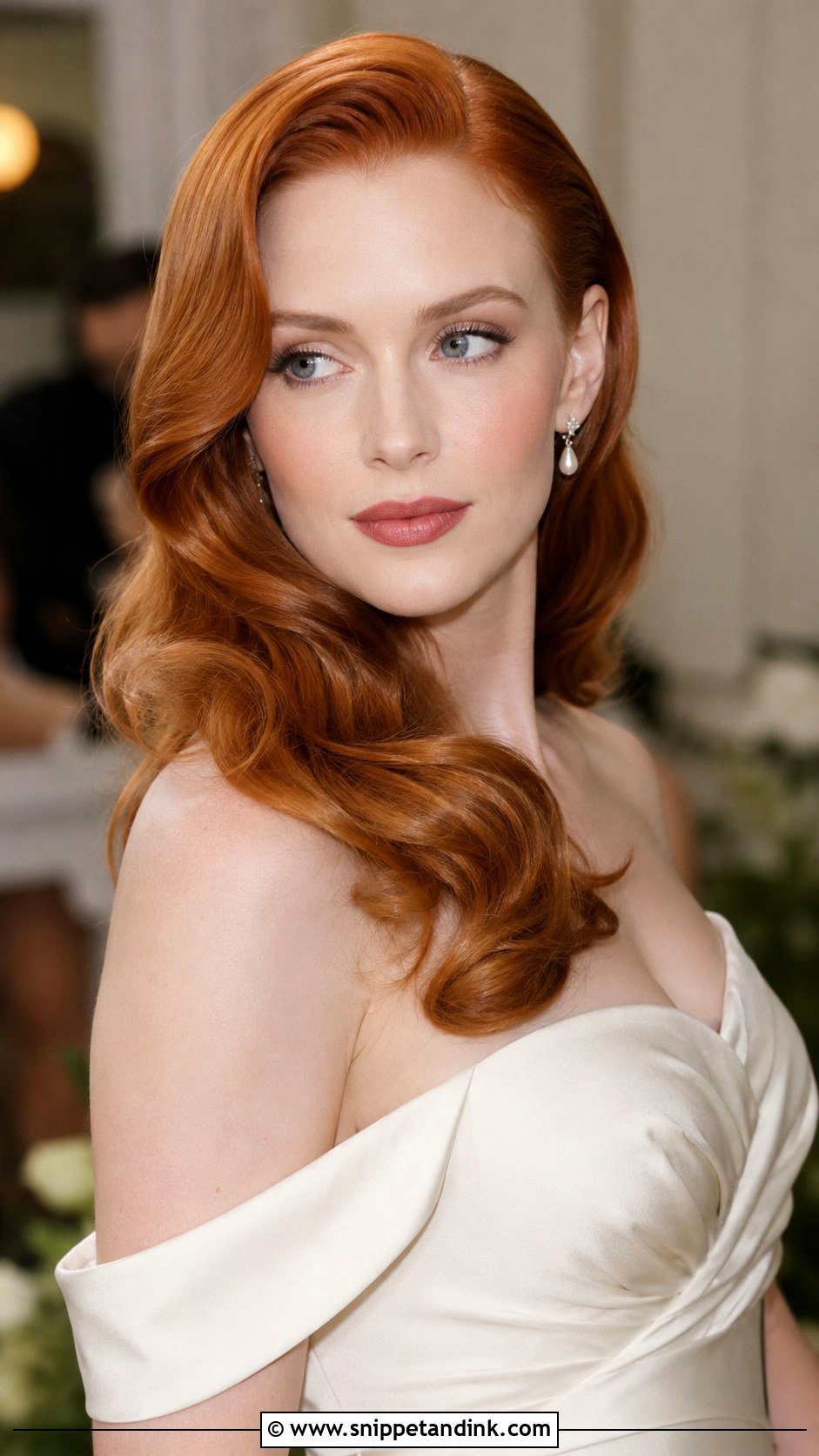 Hollywood Waves - Snippet and Ink - 15 Hairstyles for Summer Wedding
