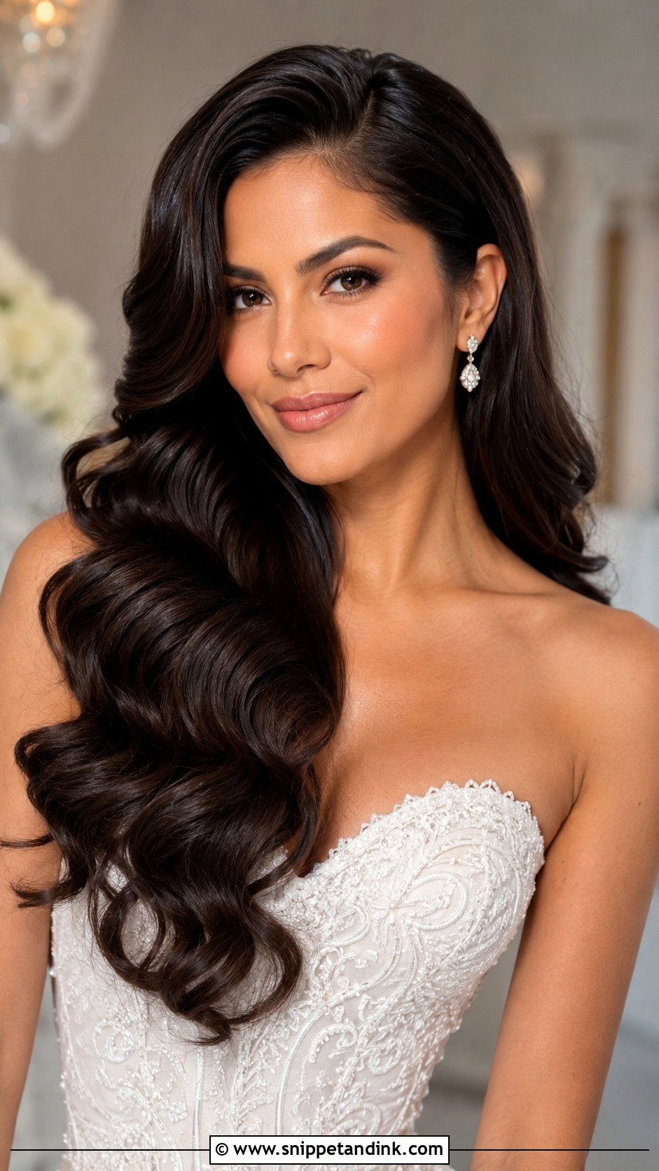 Hollywood Waves For Long Hair - Snippet and Ink - 15 Hollywood Glamour Bridal Hair Waves