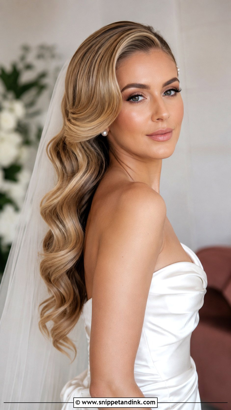 Hollywood Waves Wedding Hairstyle - Snippet and Ink - 15 Wedding Hairstyles Volume