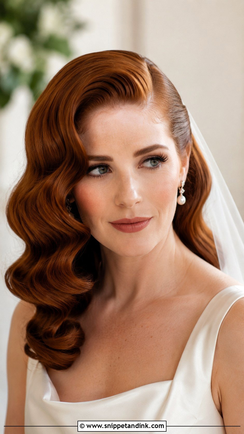 Hollywood Waves Wedding Hairstyle Tutorial - Snippet and Ink - 15 Wedding Hairstyle Tutorial Videos