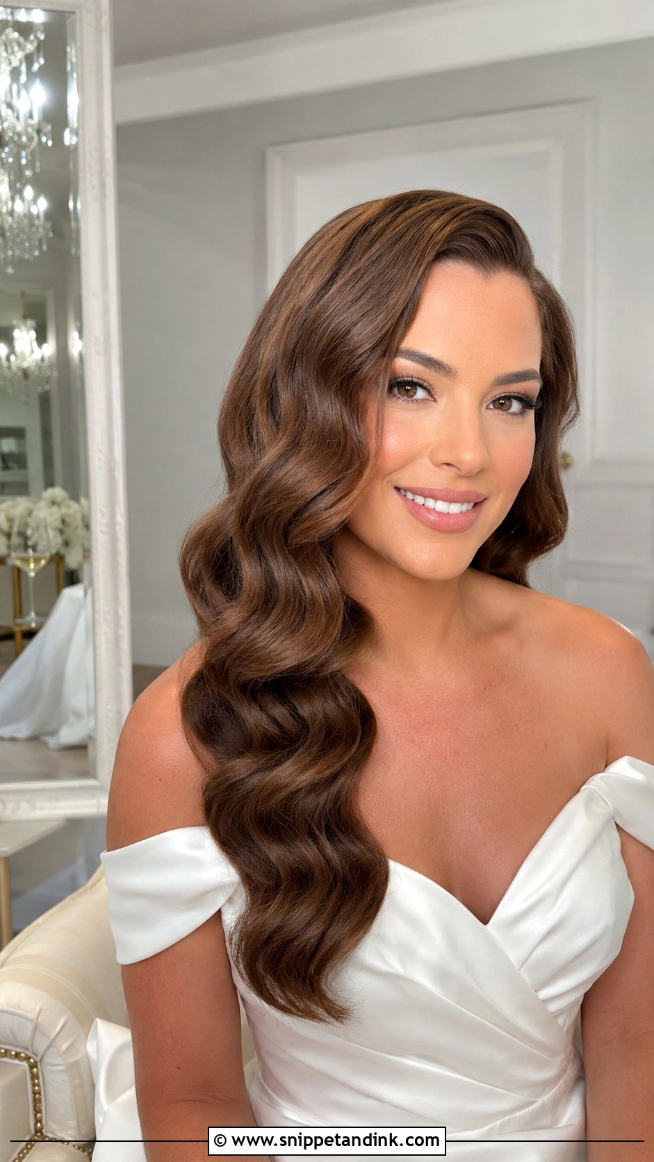 Hollywood Waves Wig - Snippet and Ink - 20 Wedding Wig Hairstyles