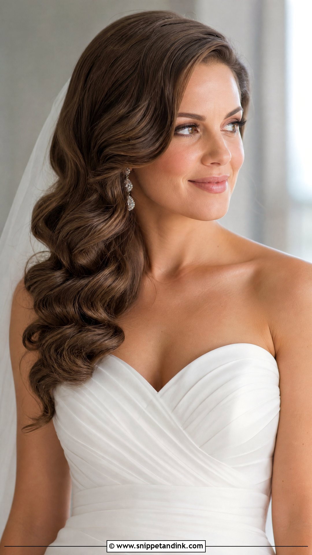 Hollywood Waves for Long Hair - Snippet and Ink - 20 Bridal Hairstyle for Long Hair Ideas