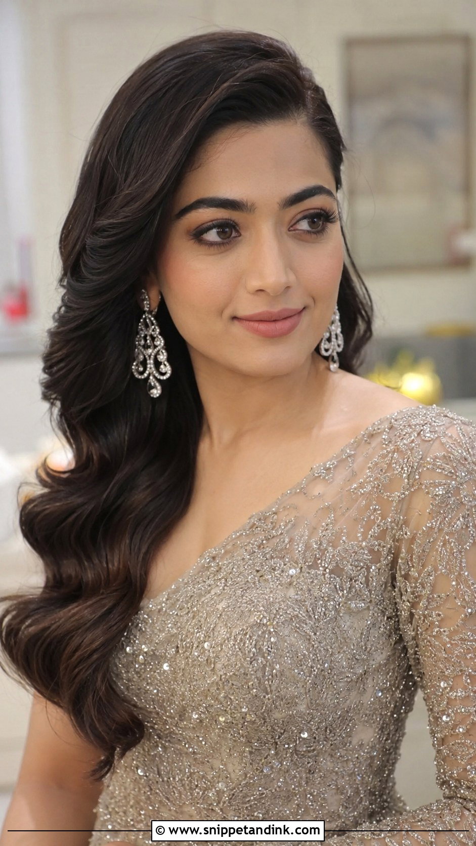 Hollywood Waves for Reception - Snippet and Ink - 20 Hairstyles for Desi Weddings