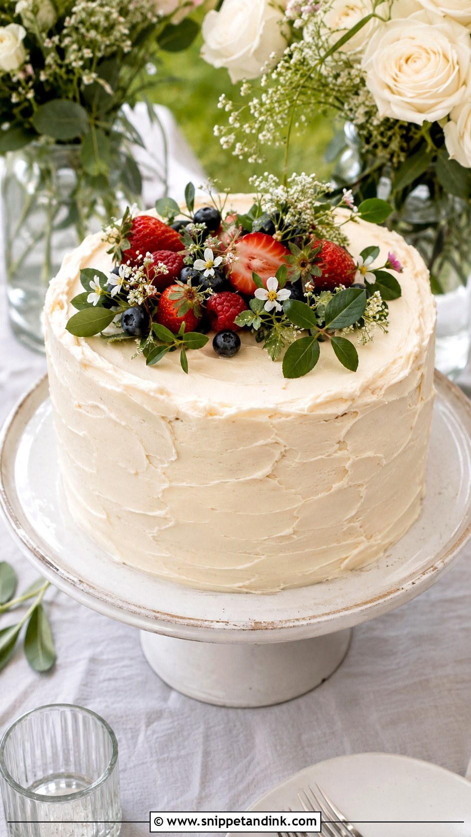 Homemade Wedding Cake - Snippet and Ink - 20 Budget Wedding Cake Ideas