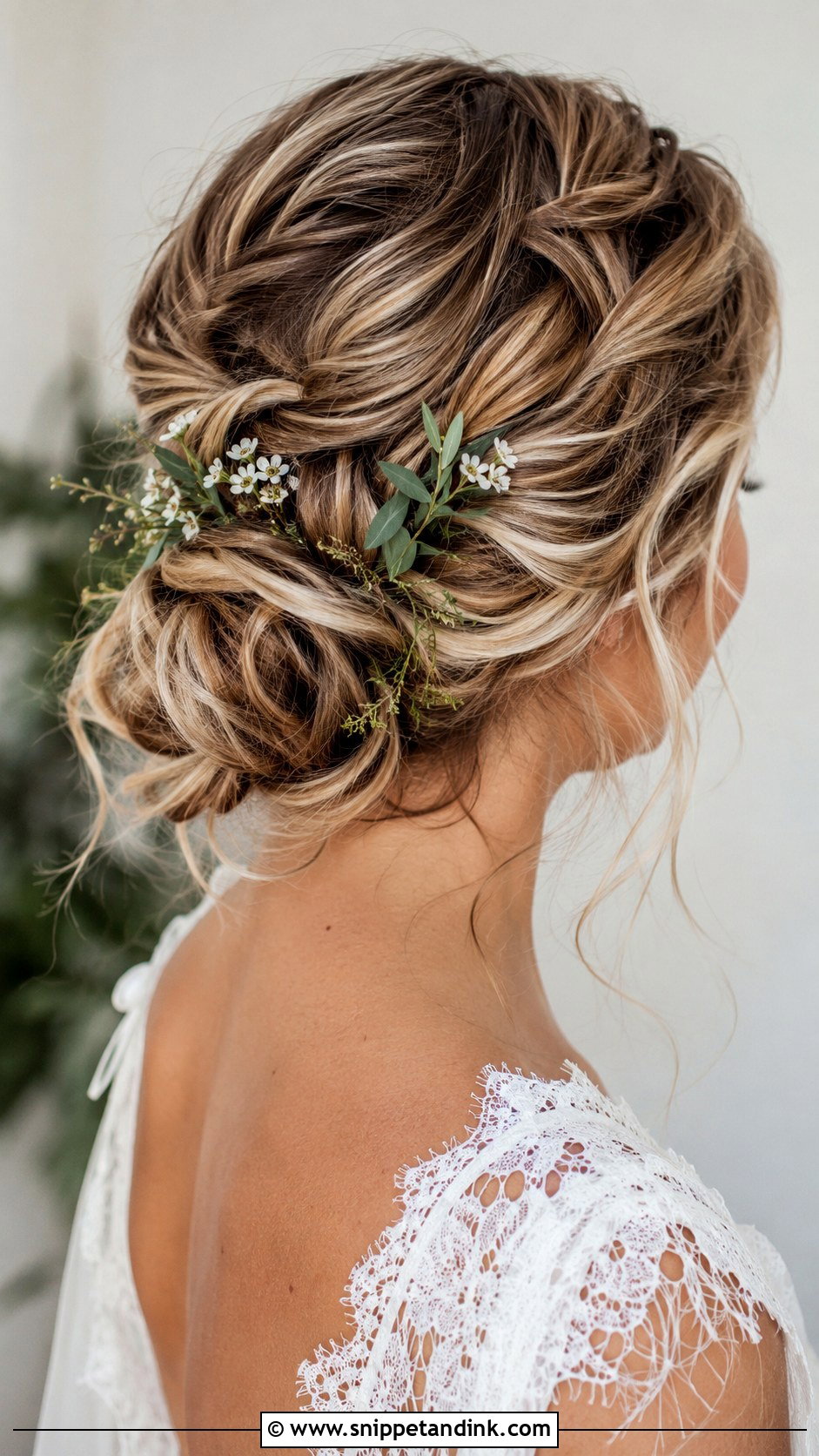 Honey Blonde Boho Braided Updo - Snippet and Ink - 25 Blonde Wedding Hair Ideas