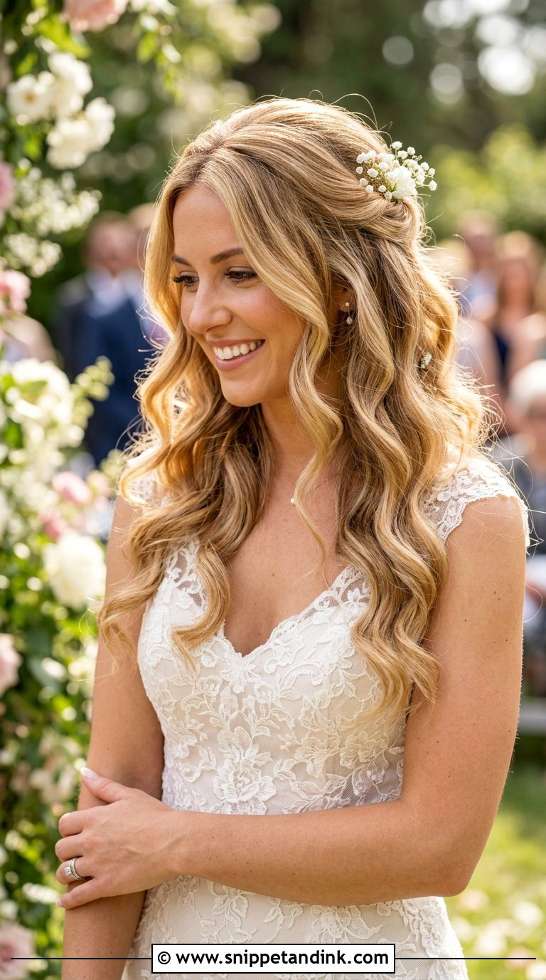 Honey Blonde Bridal Hair Color - Snippet and Ink - 20 Bridal Hair Color Ideas