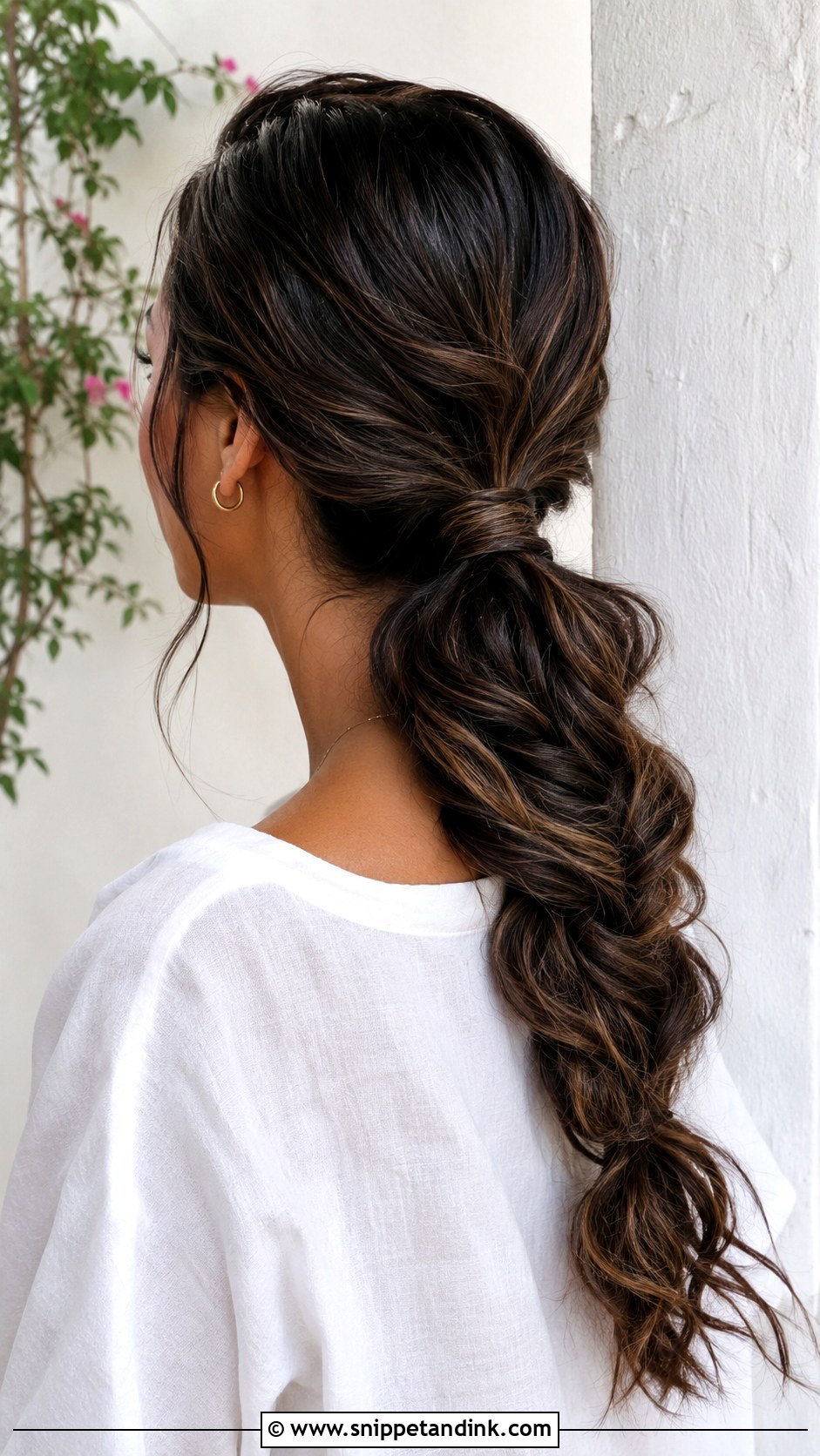 Honeymoon Braided Ponytail - Snippet and Ink - 15 Honeymoon Hairstyles