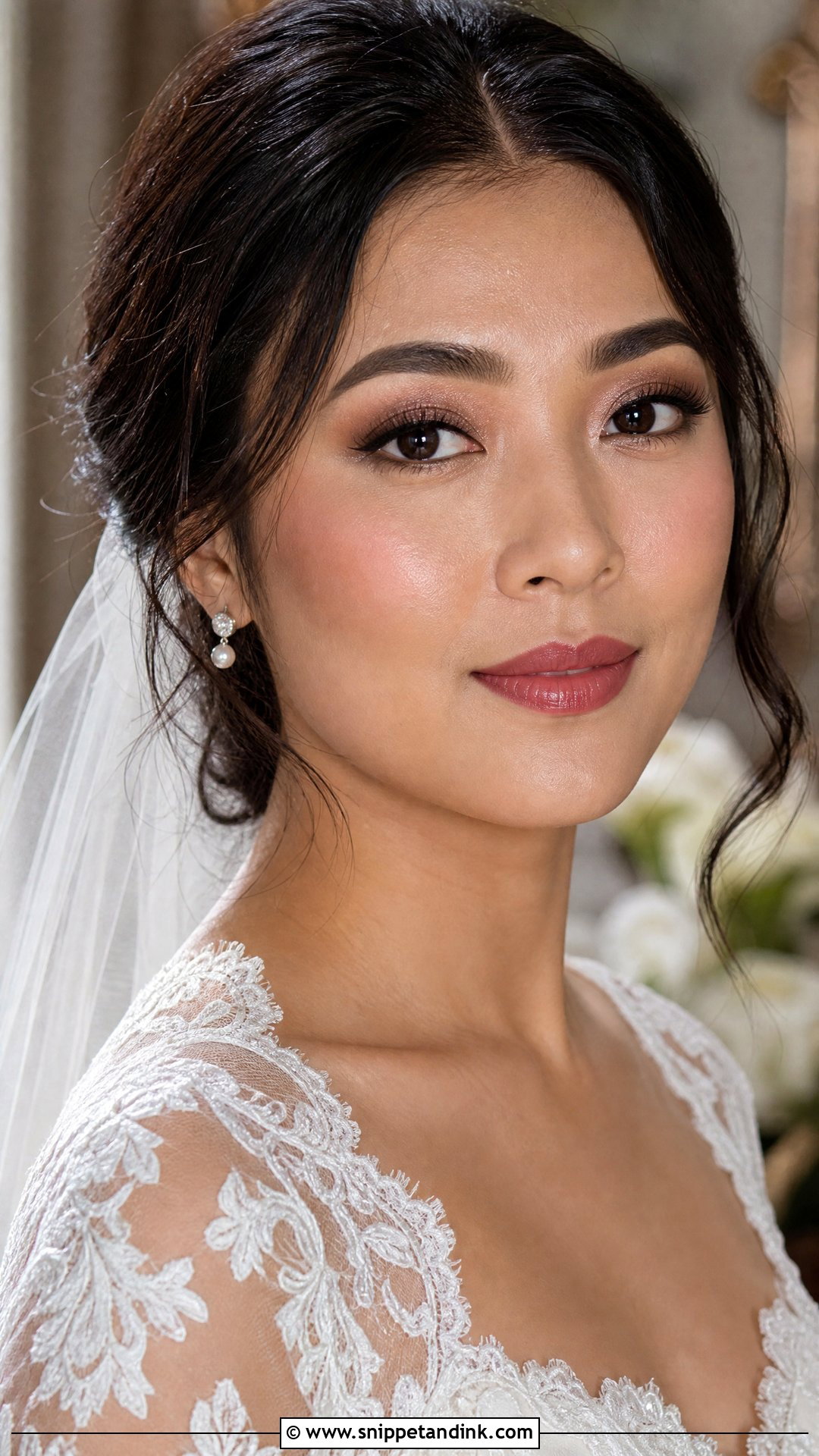 Hooded Eye Asian Bridal Makeup - Snippet and Ink - 25 Bridal Makeup Asian Brides