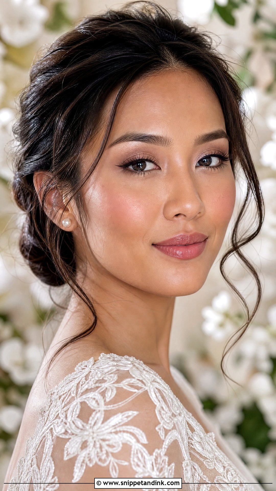 Hooded Eye Asian Bridal Makeup - Snippet and Ink - 20 Natural Asian Bridal Makeup Ideas