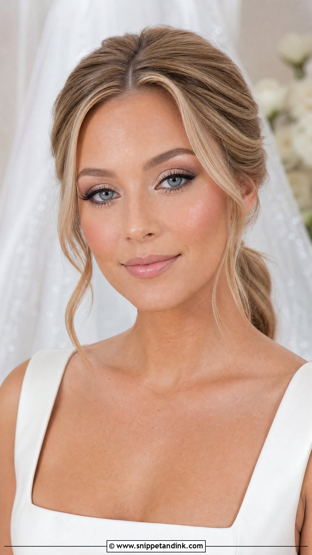 Hooded Eye Bridal Eye Makeup - Snippet and Ink - 20 Bride Eye Makeup Wedding Day Ideas