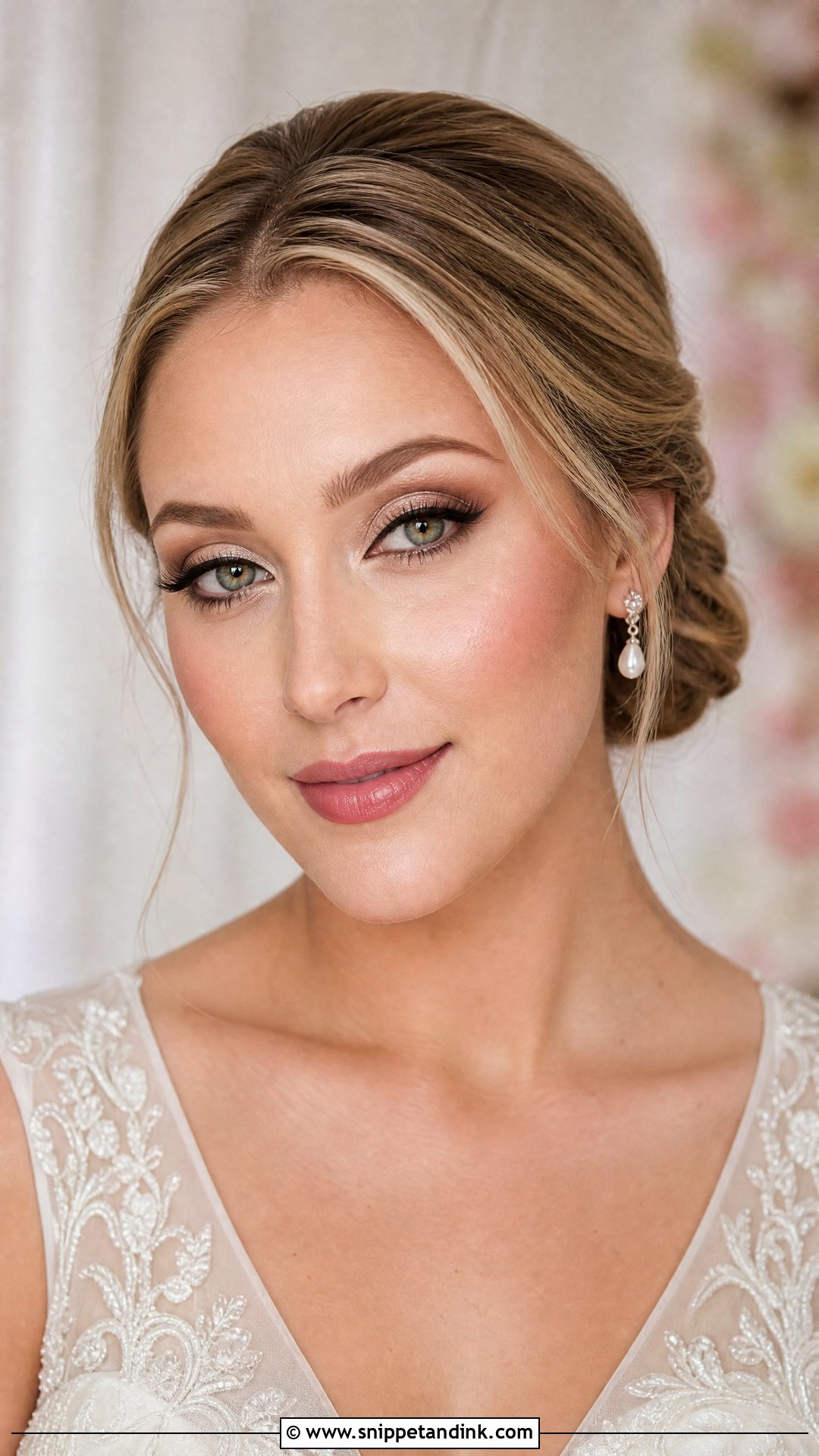 Hooded Eye Wedding Makeup - Snippet and Ink - 25 Dramatic Wedding Makeup Ideas
