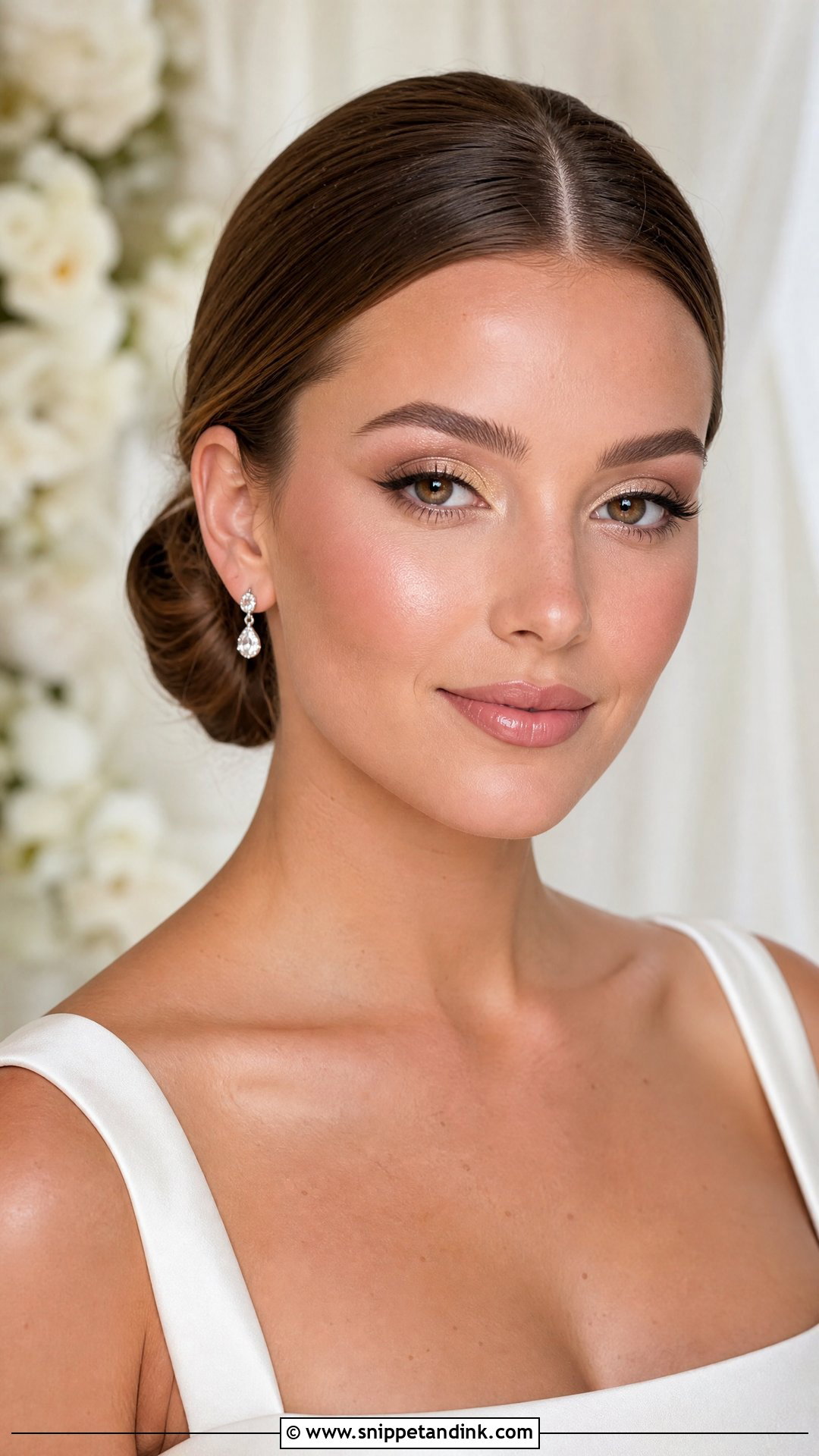 Hooded Eye Wedding Makeup For Bride - Snippet and Ink - 25 Wedding Makeup for Bride Ideas