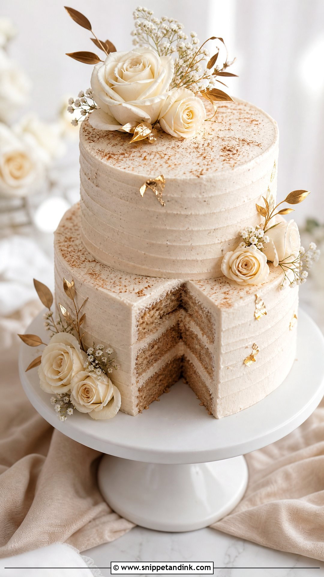 Horchata Mexican Wedding Cake - Snippet and Ink - 20 Mexican Wedding Cakes