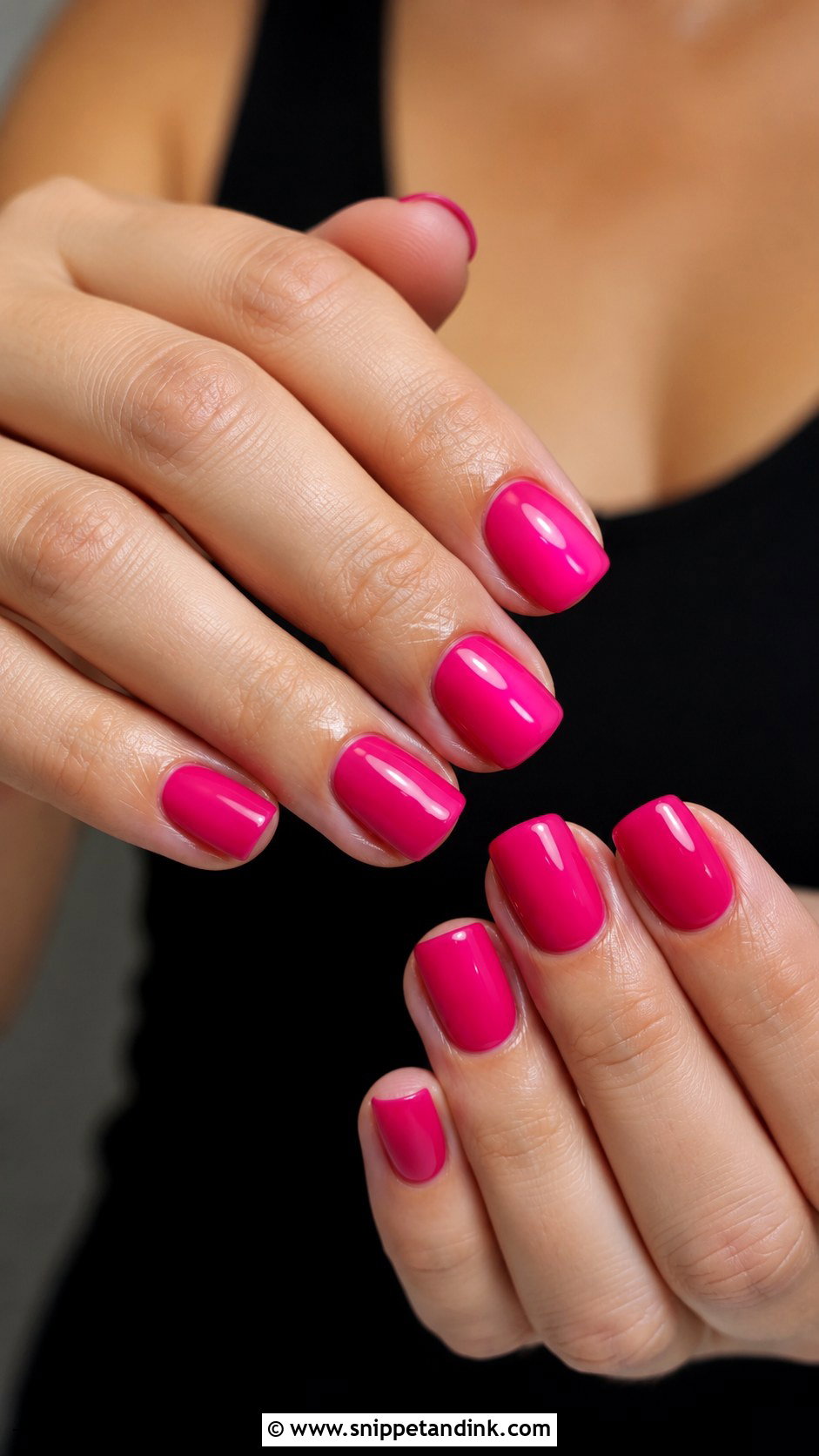 Hot Pink Wedding Guest Nails - Snippet and Ink - 20 Pink Wedding Guest Nails