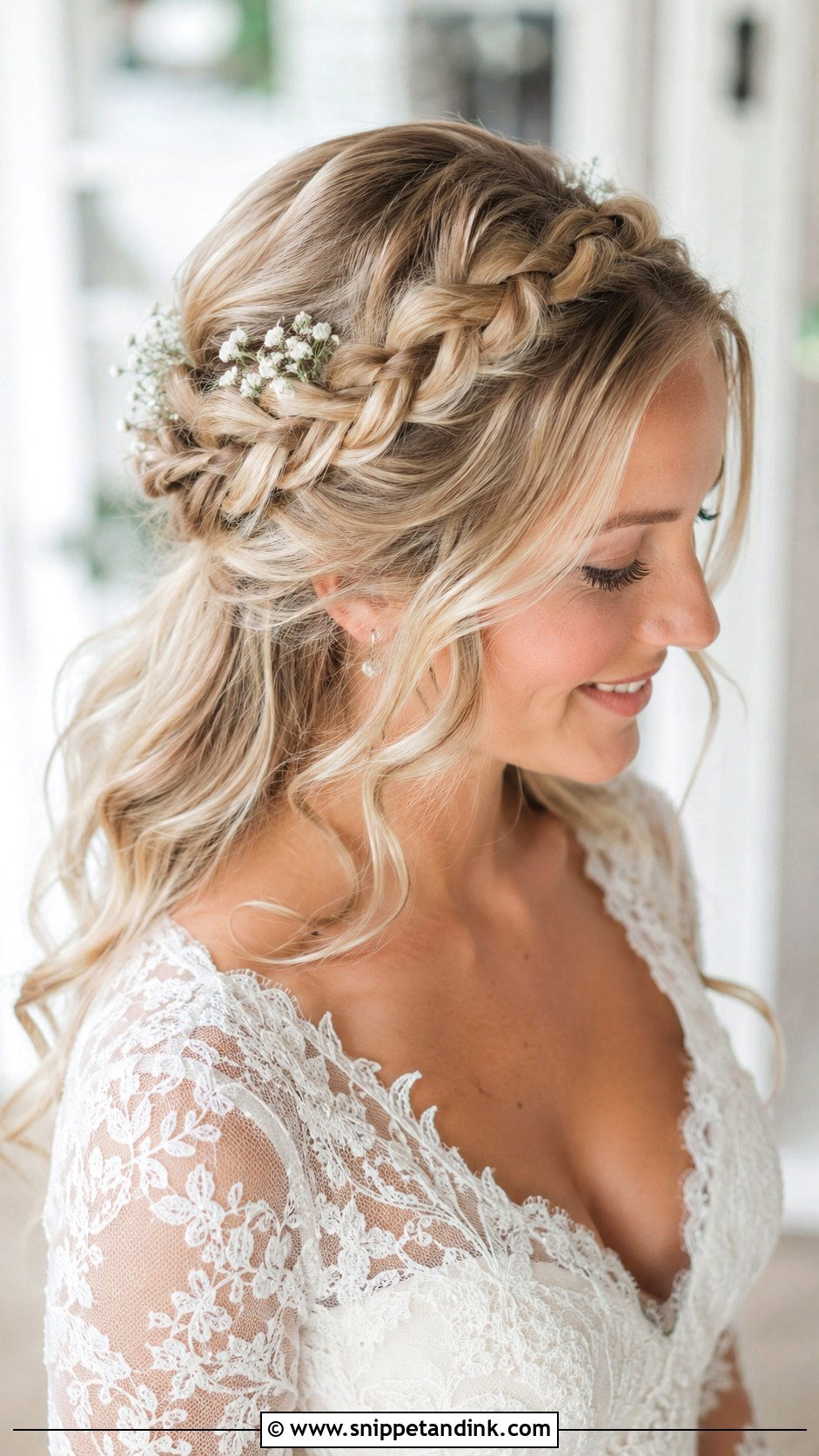 How To Do Bridal Braid Crown Hairstyle - Snippet and Ink - 15 How to Do Bridal Hairstyles