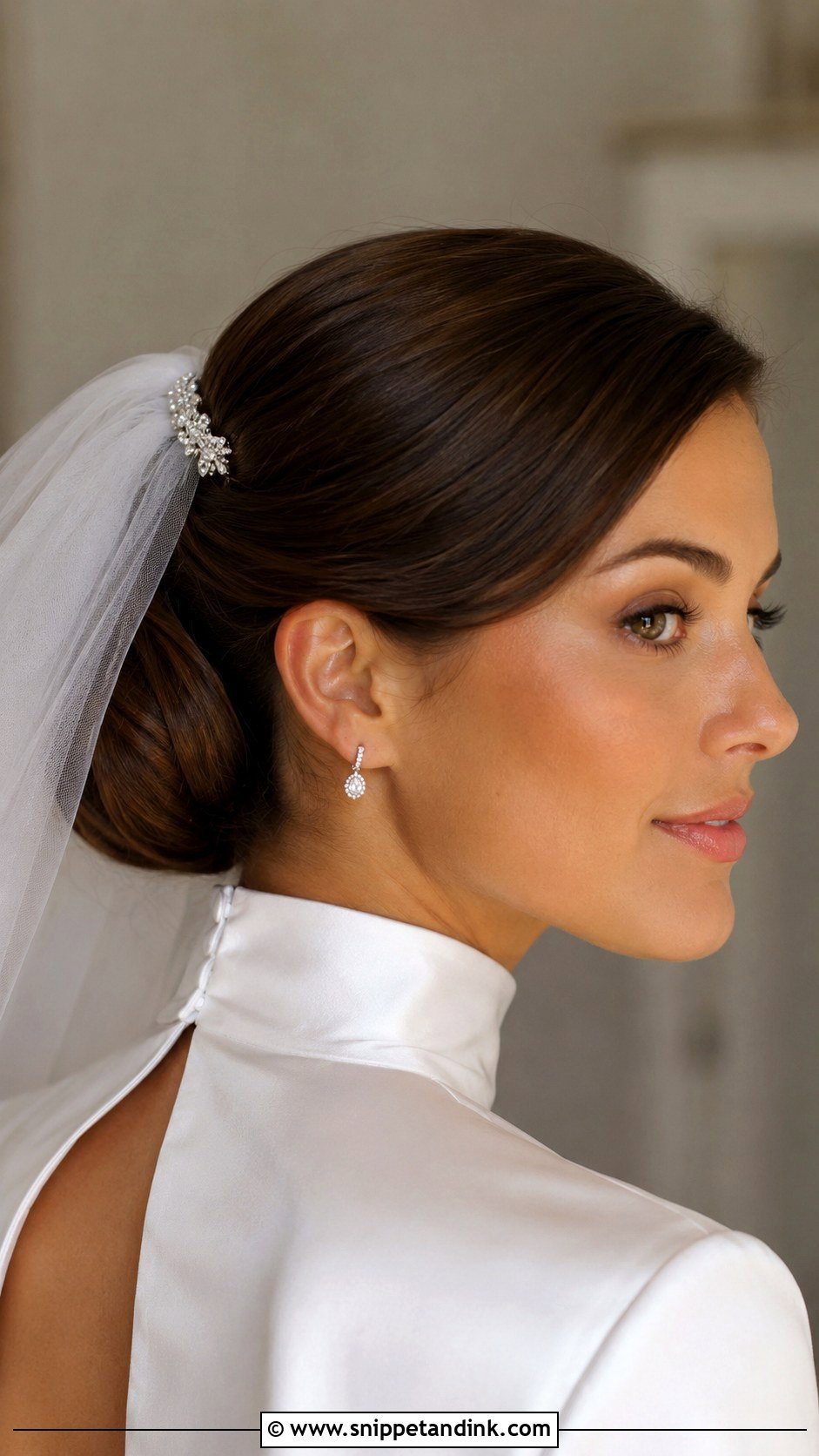 How To Do Bridal Chignon Hairstyle - Snippet and Ink - 15 How to Do Bridal Hairstyles