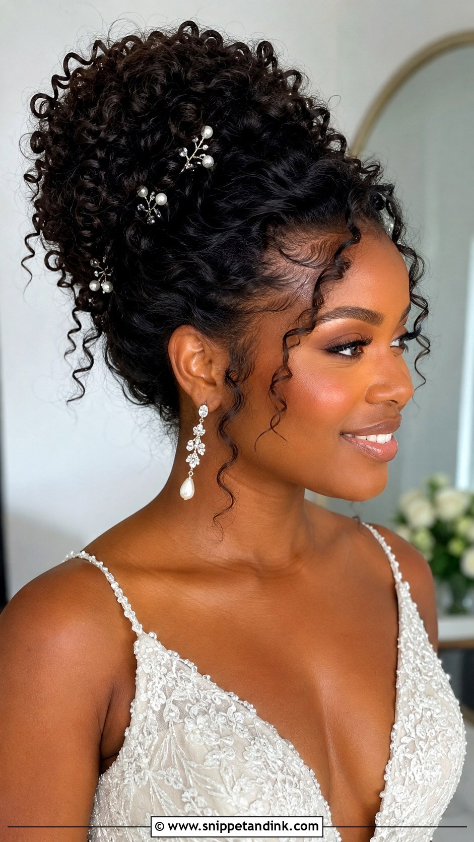 How To Do Curly Bridal Updo - Snippet and Ink - 15 How to Do Bridal Hairstyles
