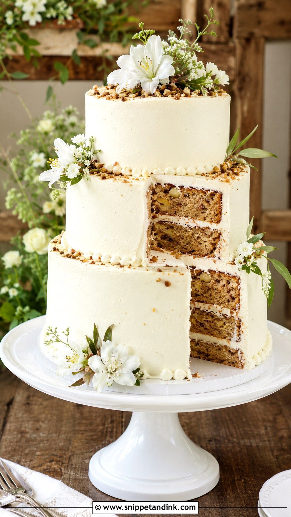 Hummingbird Wedding Cake - Snippet and Ink - 20 Classic Wedding Cake Recipe