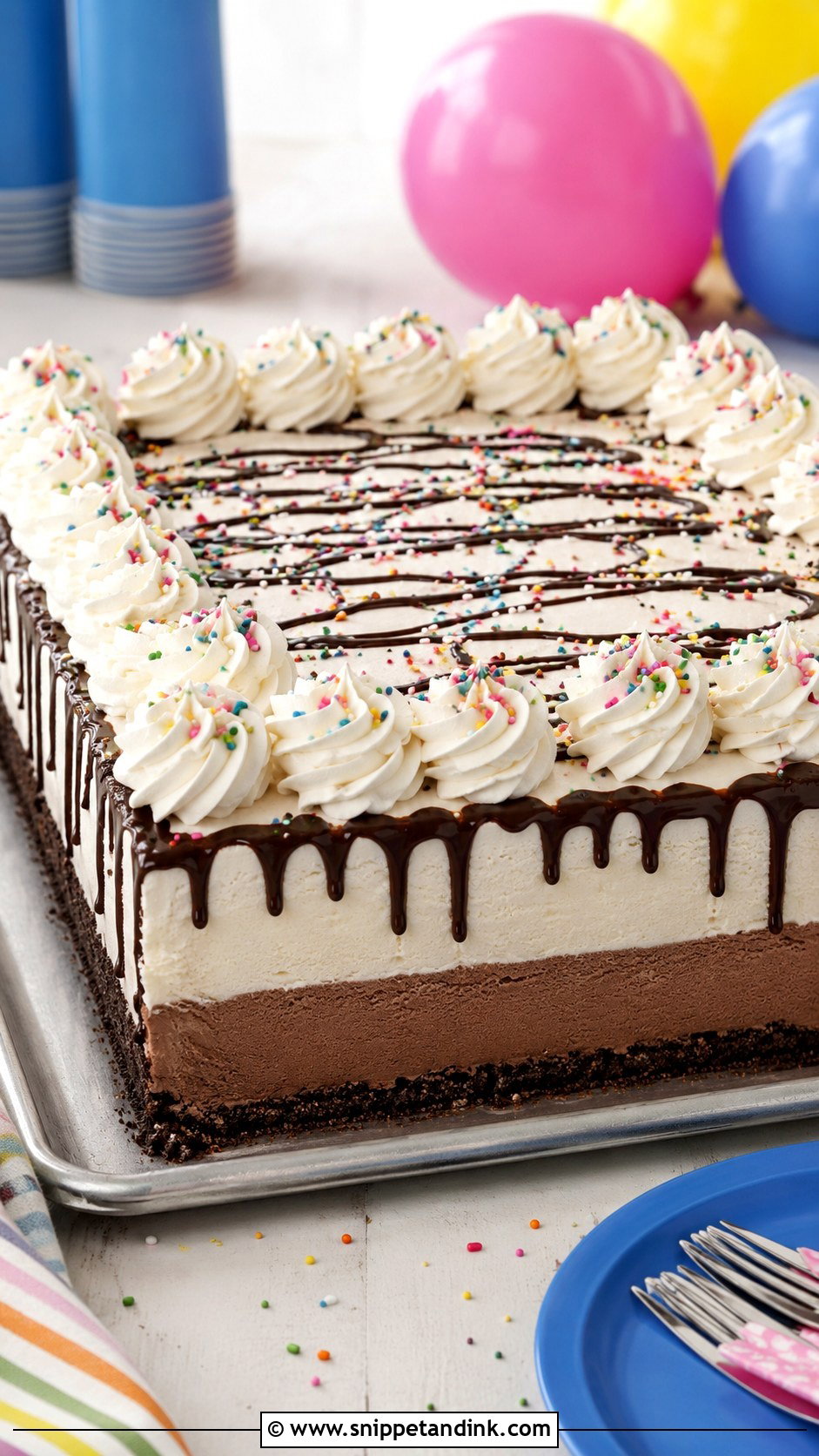 Ice Cream Cake For 20 People - Snippet and Ink - 20 Cake for 20 People