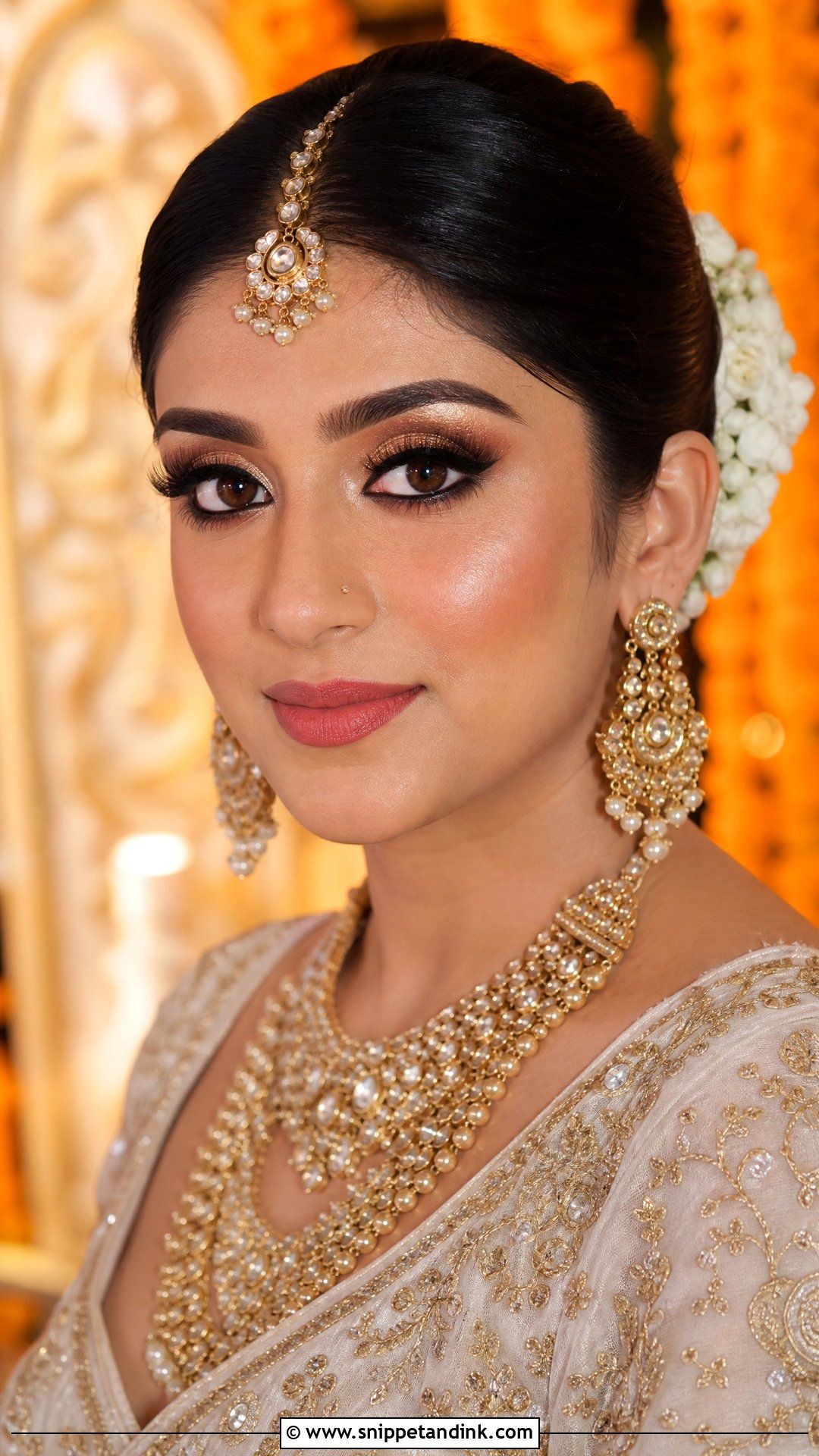 Indian Bridal HD Makeup - Snippet and Ink - 20 Bridal HD Makeup Ideas