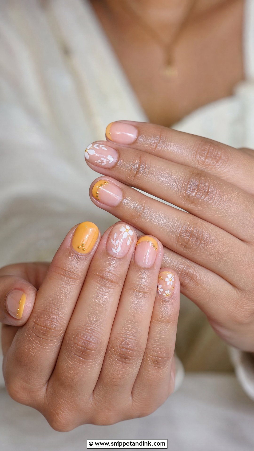 Indian Bridal Haldi Nails - Snippet and Ink - 25 Indian Bridal Nails Designs Brides