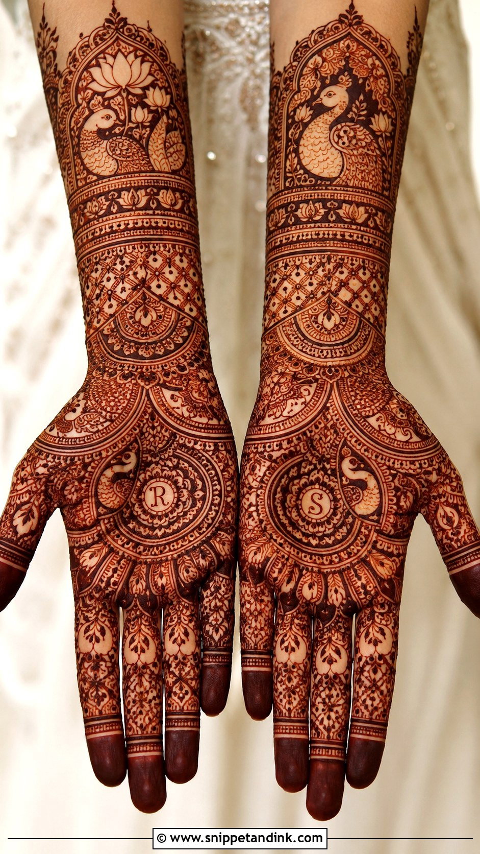 Indian Bridal Henna Mehndi Design - Snippet and Ink - 30 Henna Mehndi Designs