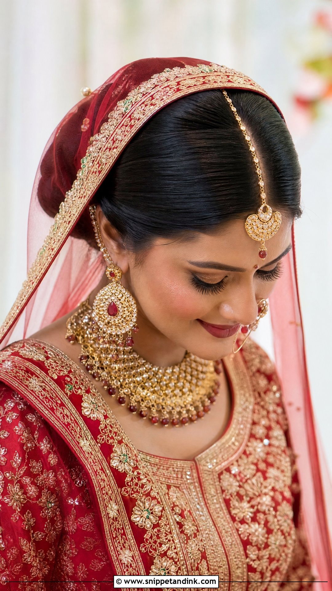 Indian Bridal Juda - Snippet and Ink - 15 Bridal Traditional Hairstyle Ideas