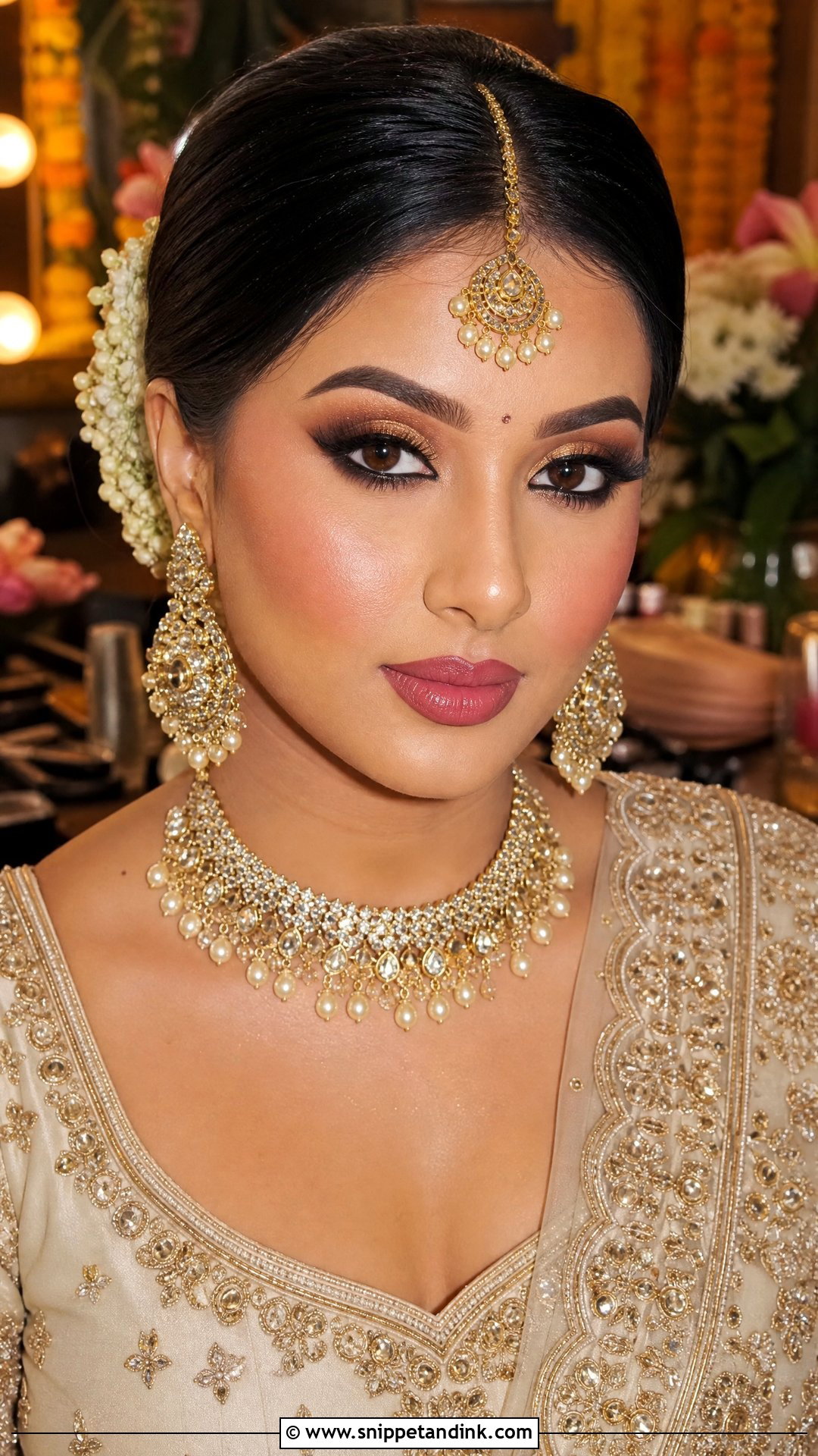 Indian Bridal Makeup - Snippet and Ink - 20 Makeup Looks for Brides