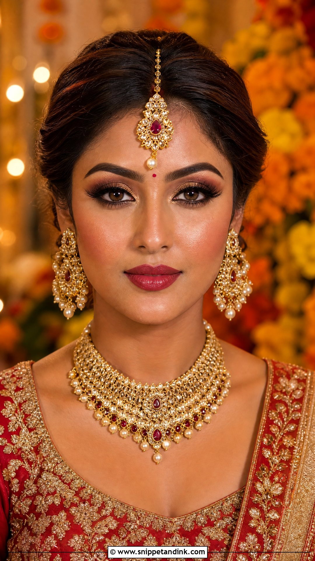 Indian Bridal Makeup - Snippet and Ink - 20 Traditional Bridal Makeup Ideas