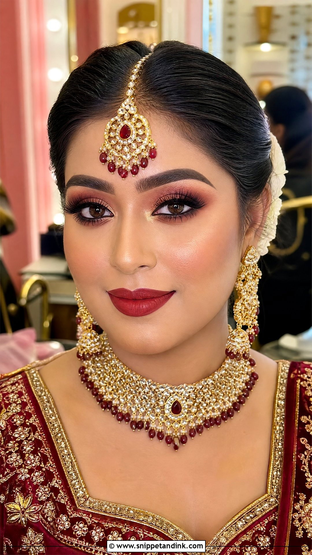 Indian Bridal Makeup - Snippet and Ink - 20 Wedding Makeup Asian Brides