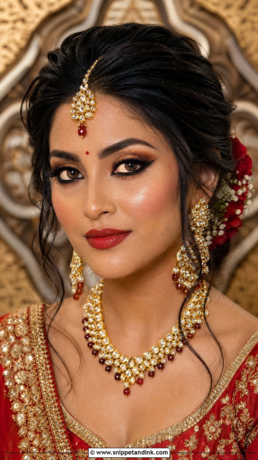 Indian Bridal Makeup - Snippet and Ink - 25 Desi Bridal Makeup Ideas