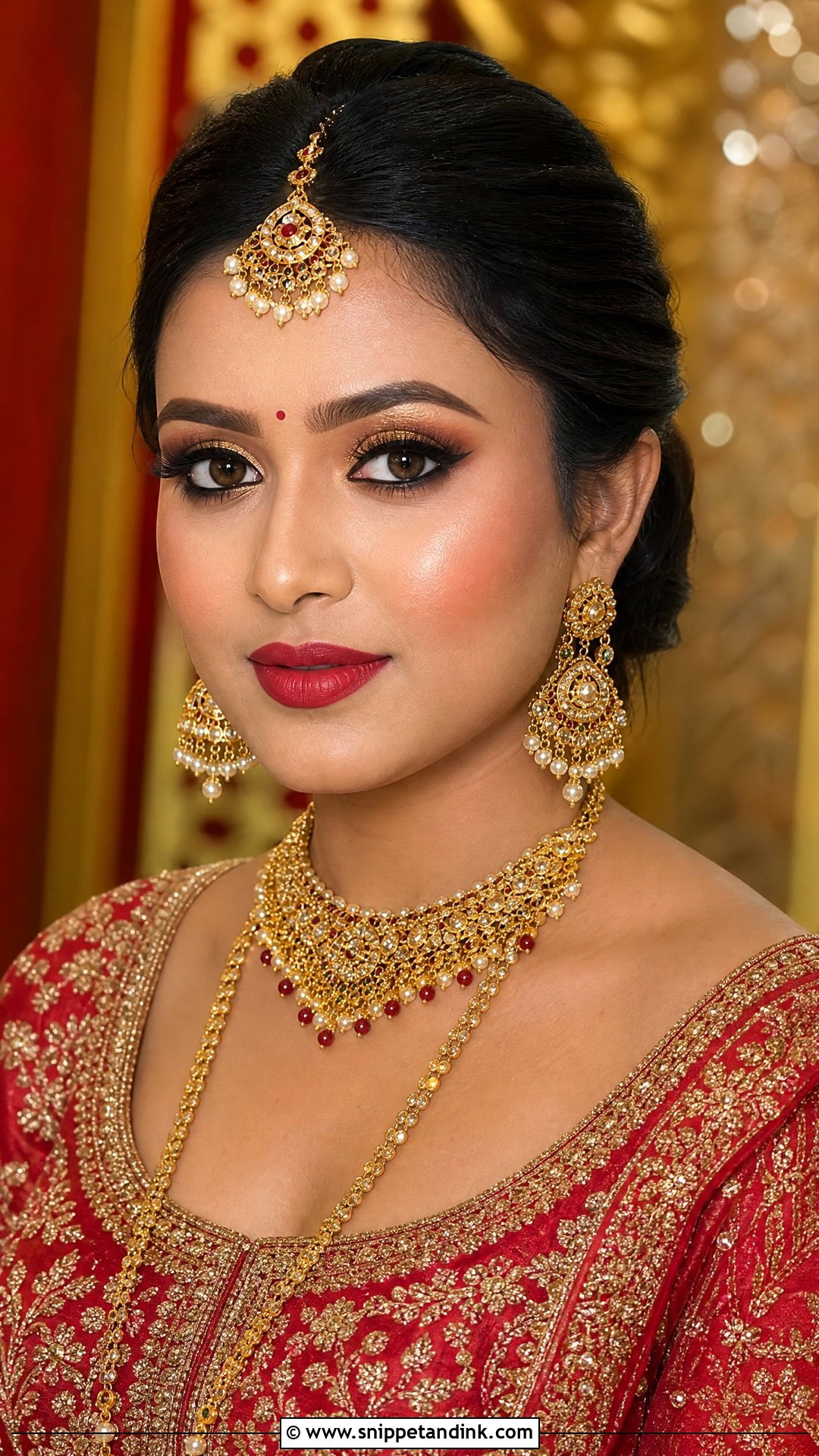Indian Bridal Makeup - Snippet and Ink - 25 Wedding Makeup for Asian Brides