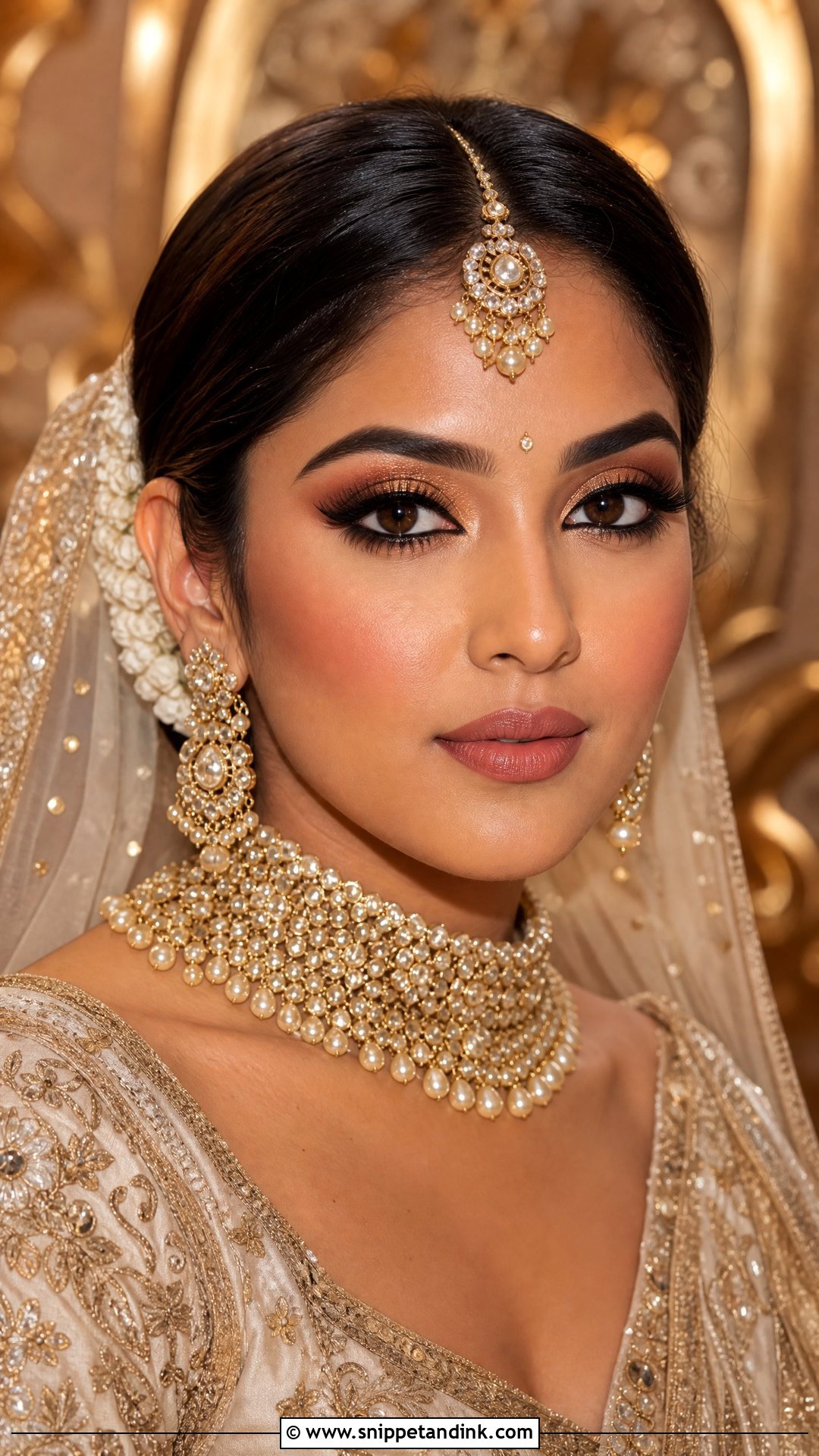 Indian Bridal Makeup For Round Face - Snippet and Ink - 25 Bridal Makeup Round Face Ideas