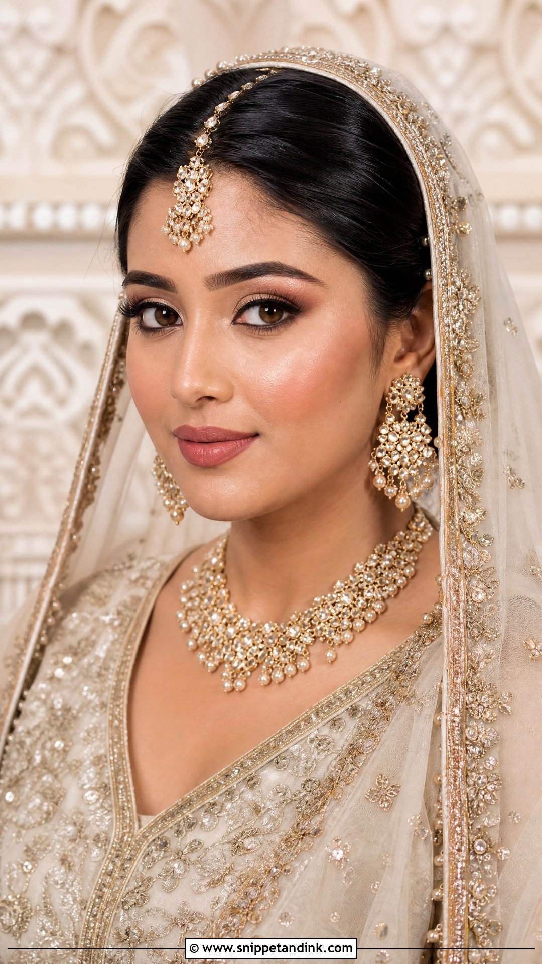 Indian Bridal Makeup With Muslim Bridal Look - Snippet and Ink - 25 Indian Wedding Makeup Bridal Looks