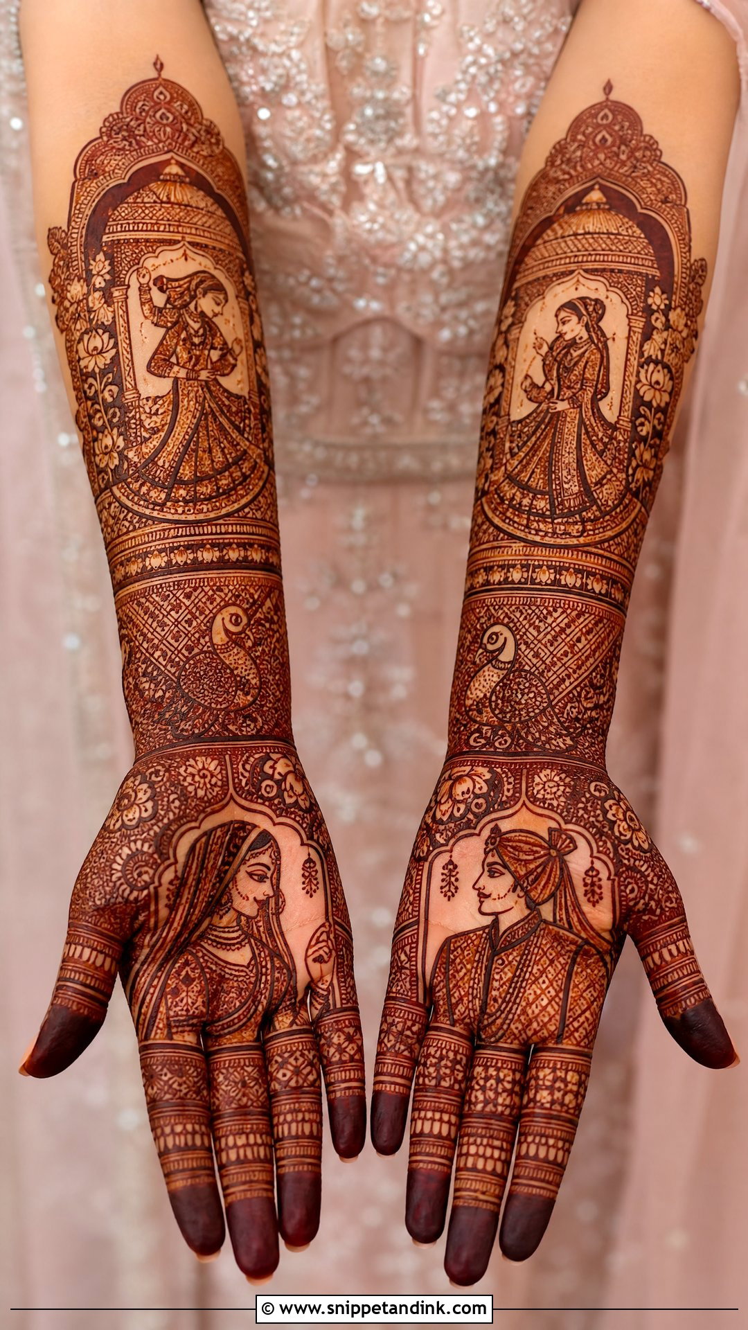 Indian Bridal Mehndi Design - Snippet and Ink - 20 Trending Bridal Mehndi Designs 2025