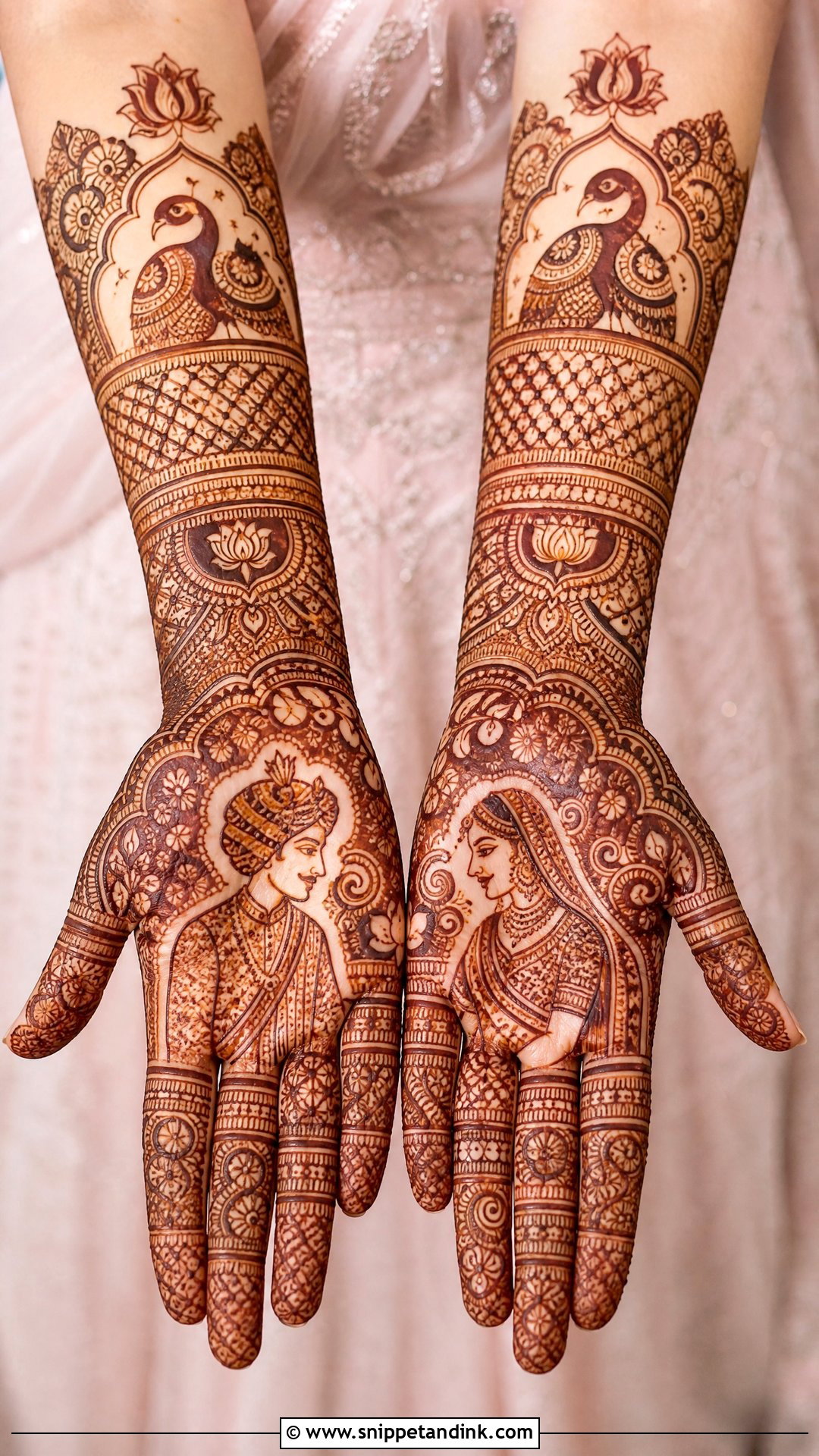Indian Bridal Mehndi Design - Snippet and Ink - 20 Wedding Mehndi Designs for Hands
