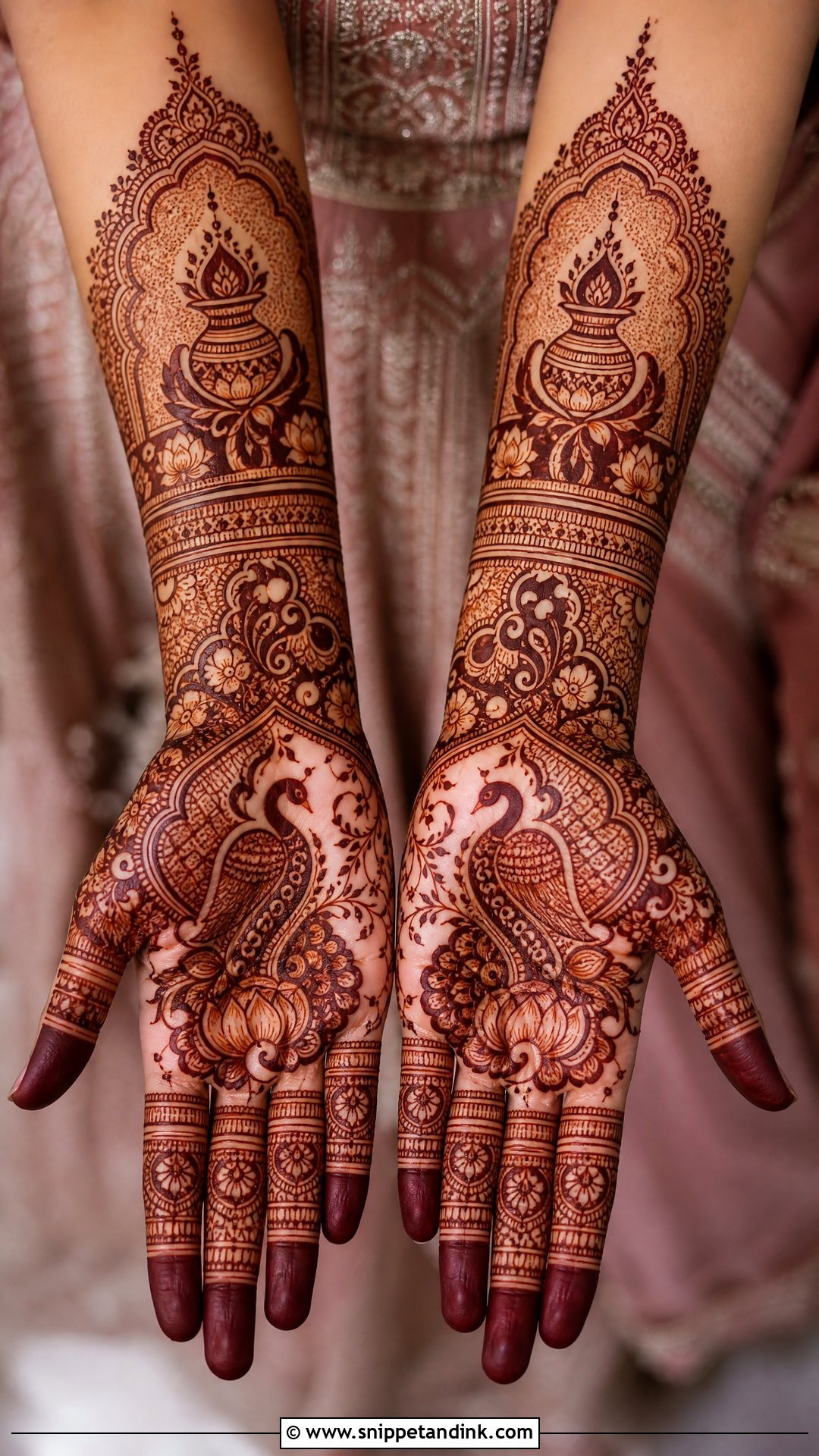 Indian Bridal Mehndi Design - Snippet and Ink - 25 Bridal Mehndi Design 2025 Ideas