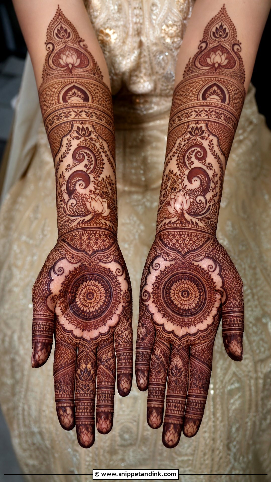 Indian Bridal Mehndi Design - Snippet and Ink - 25 Bridal Mehndi Designs for Bride