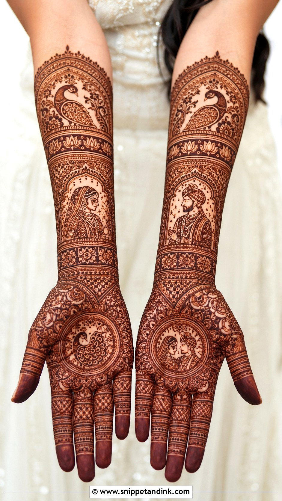 Indian Bridal Mehndi Design - Snippet and Ink - 30 Bridal Wedding Mehendi Designs