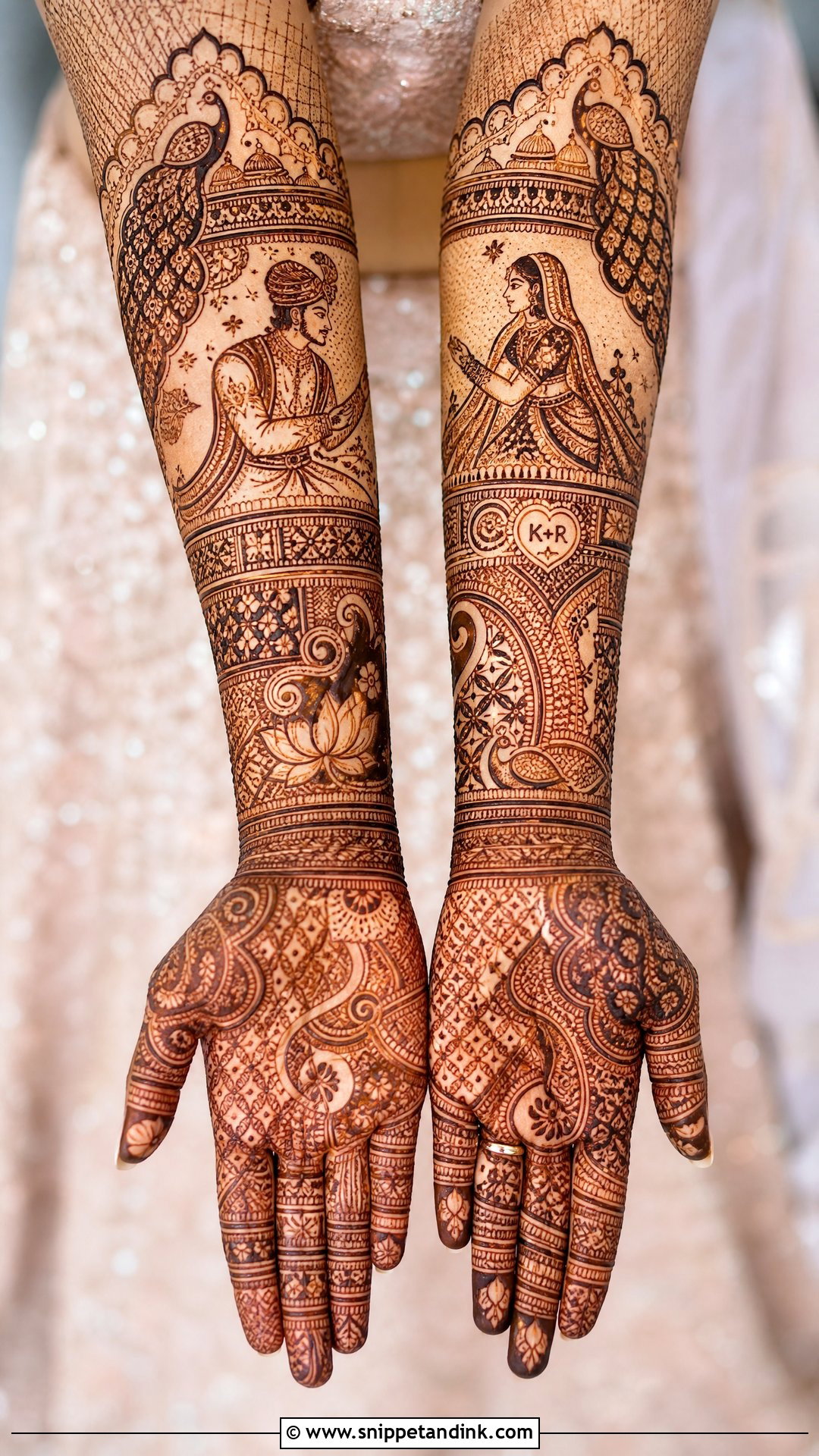 Indian Bridal Mehndi Design - Snippet and Ink - 30 Bridal Wedding Mehndi Designs