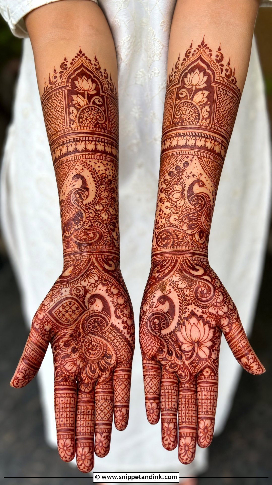 Indian Bridal Mehndi Design - Snippet and Ink - 30 Dulhan Mehndi Designs Indian Weddings