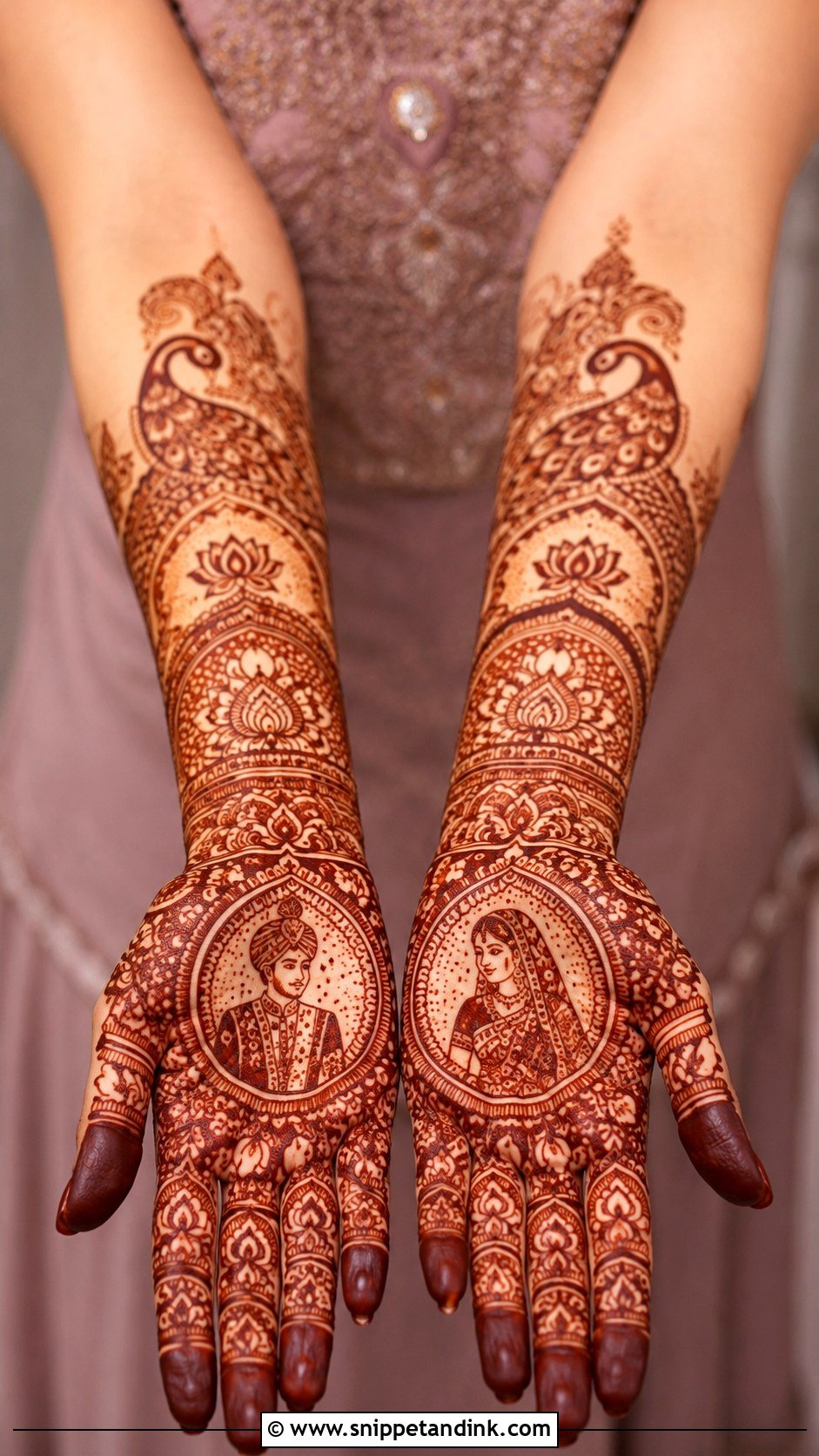Indian Bridal Mehndi Design - Snippet and Ink - 35 Latest Bridal Mehndi Designs