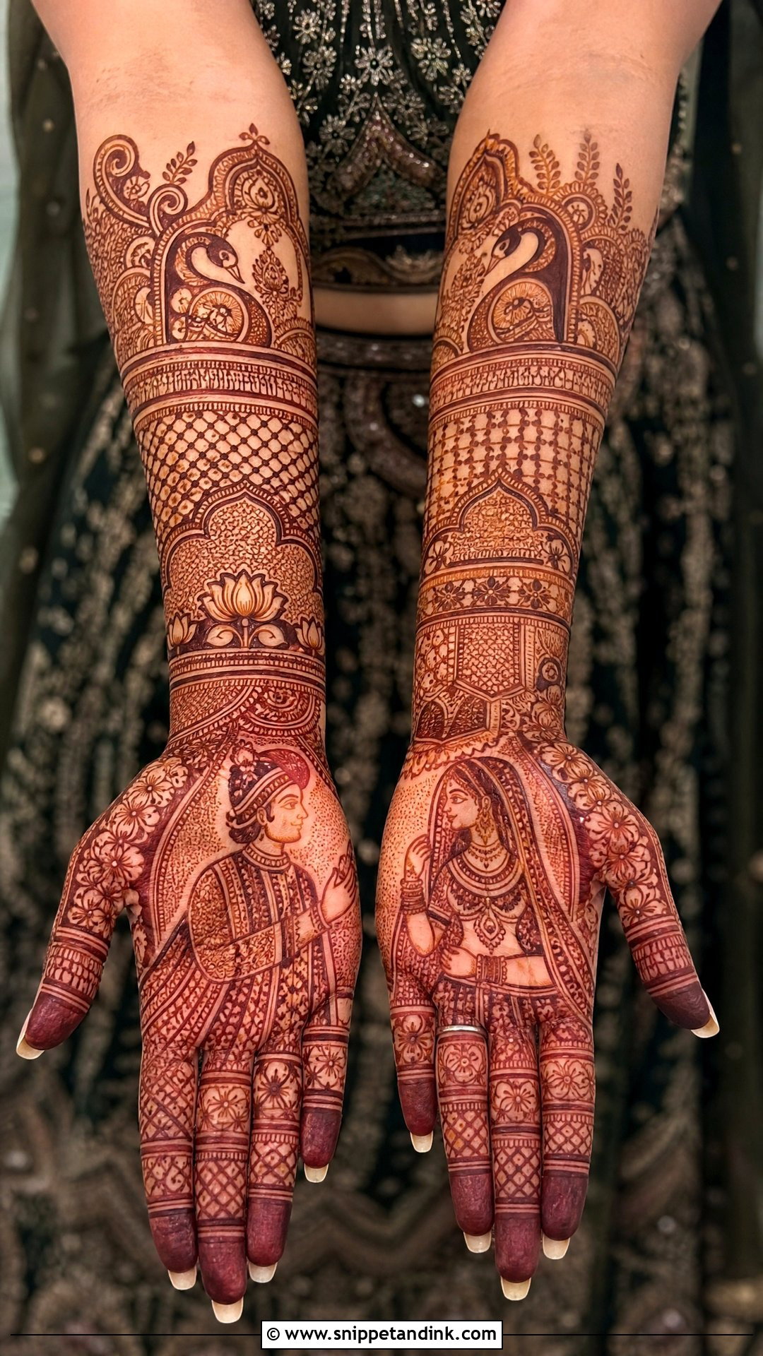 Indian Bridal Mehndi Design - Snippet and Ink - 35 Mehndi Designs