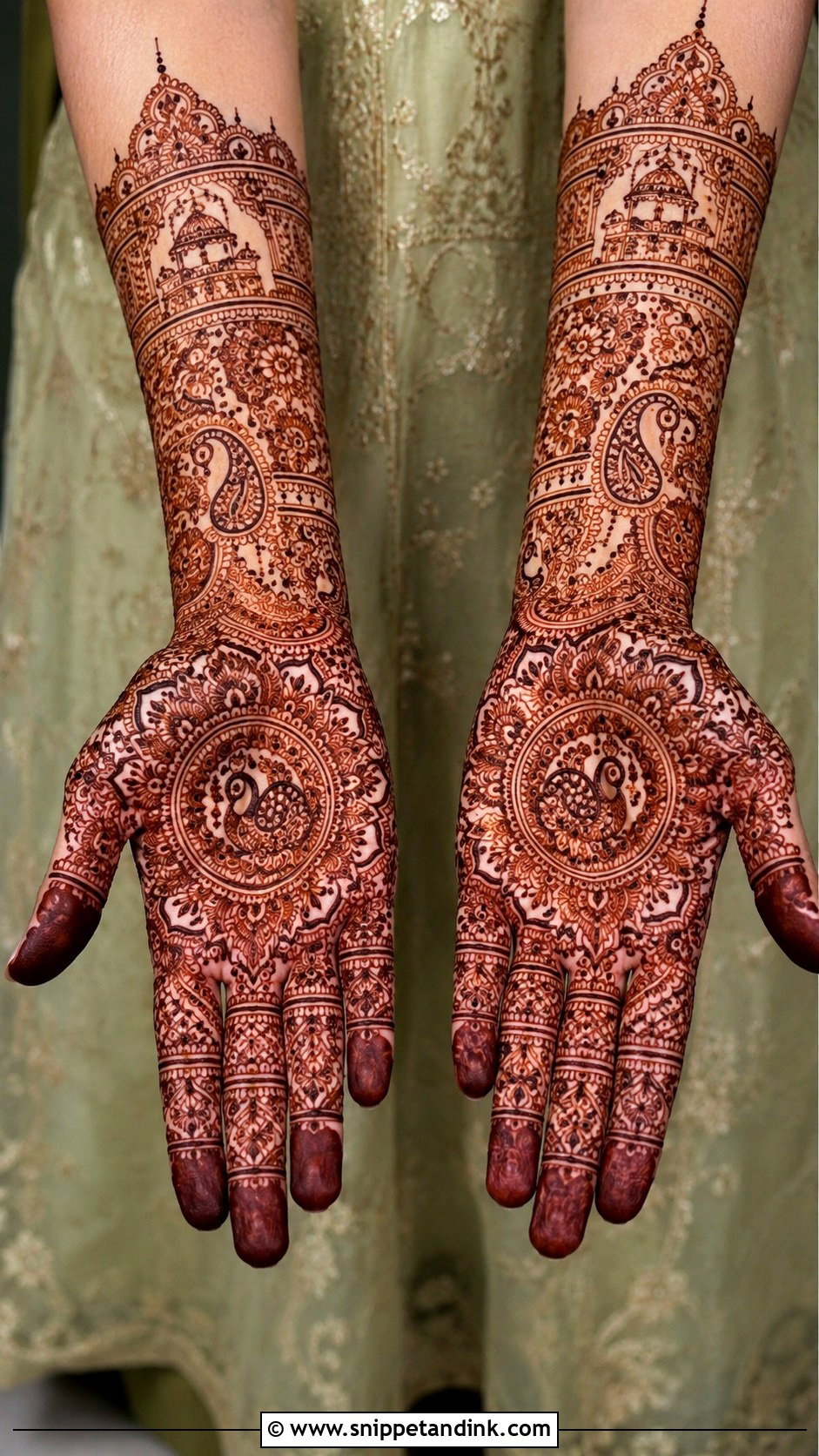 Indian Bridal Mehndi Design - Snippet and Ink - 35 New Bridal Mehndi Designs