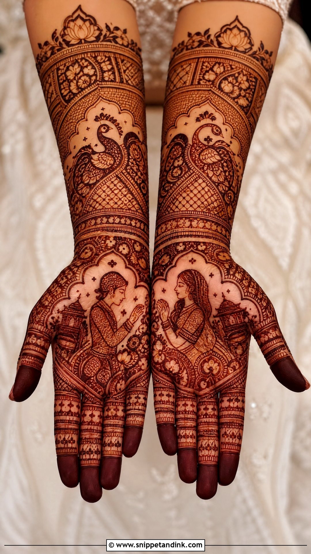 Indian Bridal Mehndi Design - Snippet and Ink - 20 Marriage Mehndi Designs