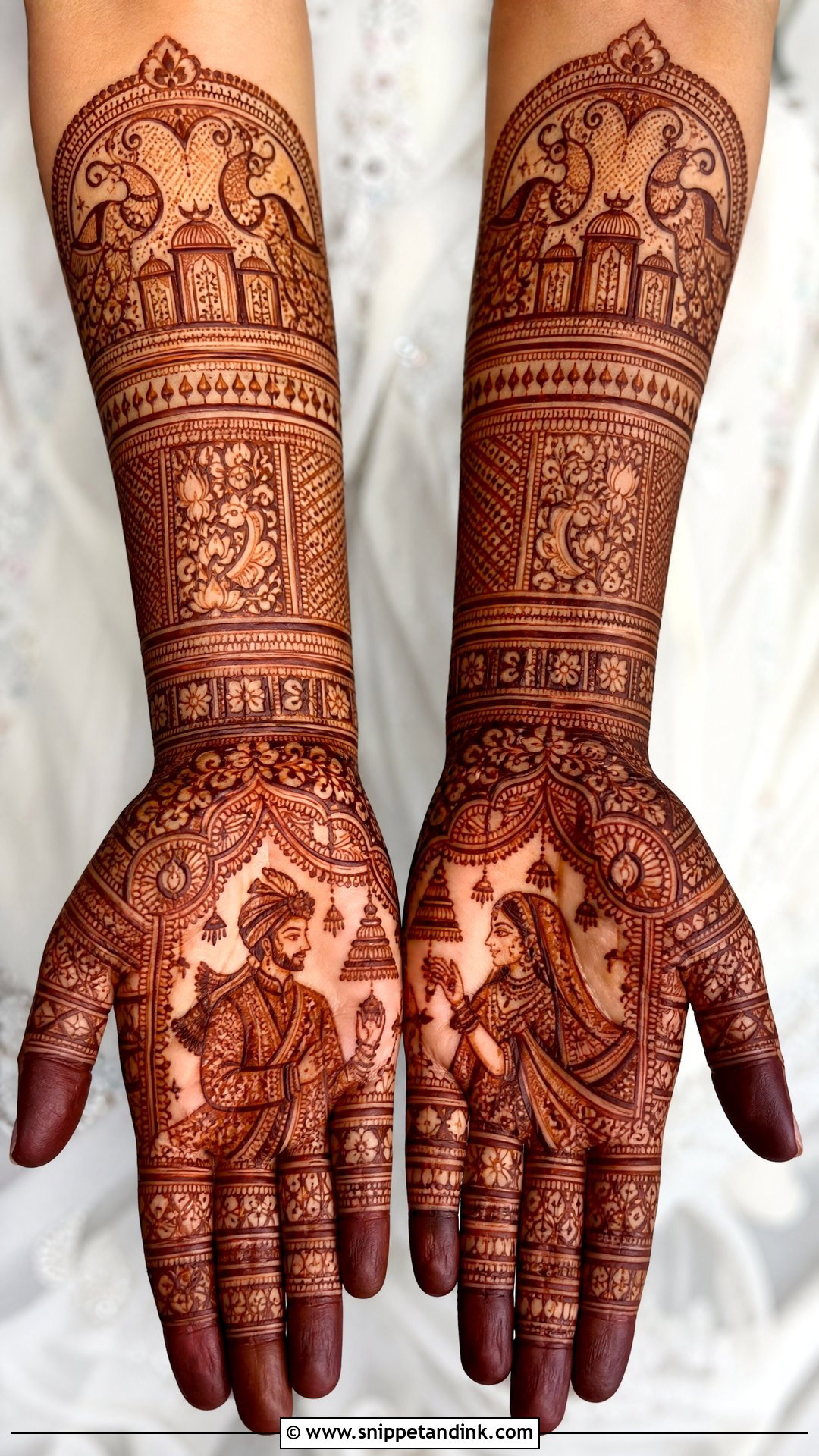 Indian Bridal Mehndi Design - Snippet and Ink - 20 Mehndi Design for Wedding Ideas