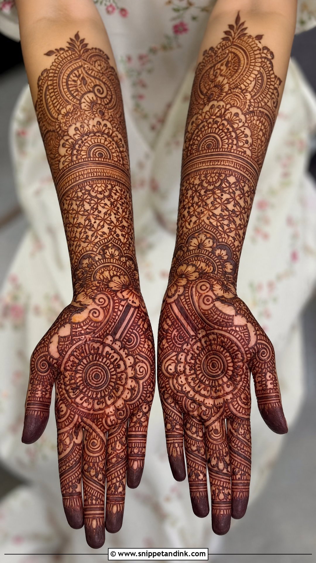 Indian Bridal Mehndi Design - Snippet and Ink - 20 Normal Bridal Mehndi Designs